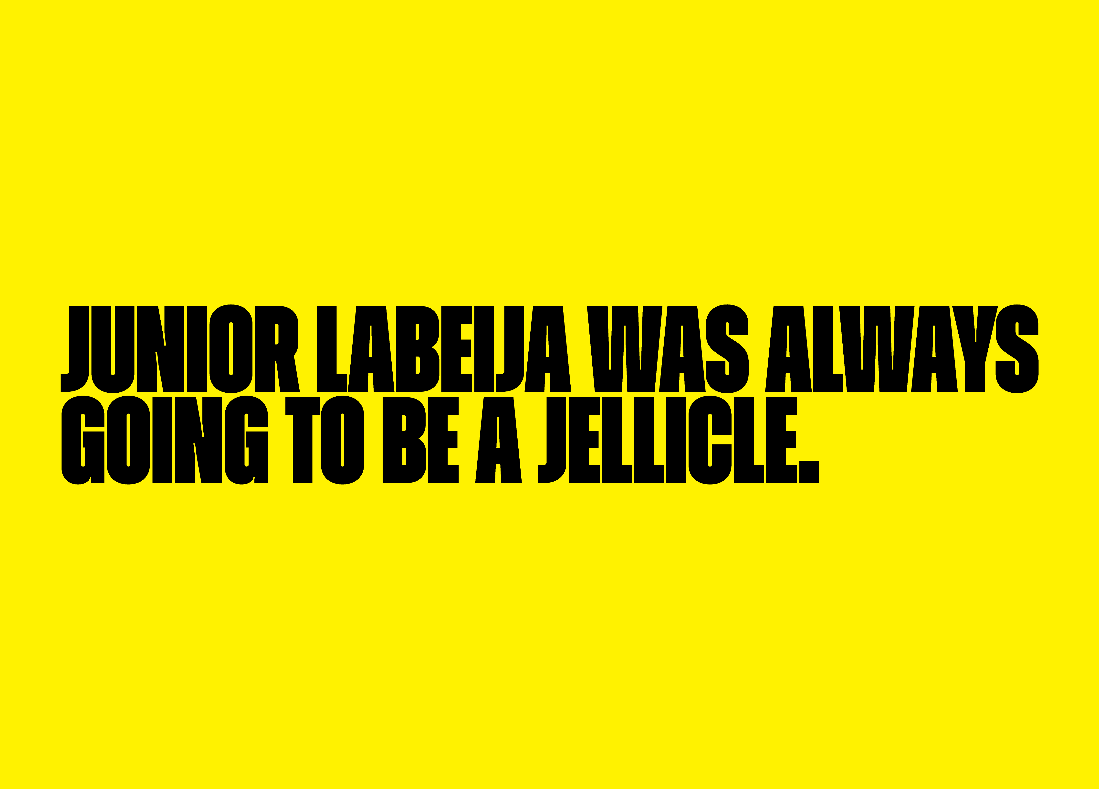 Junior LaBeija was always going to be a Jellicle