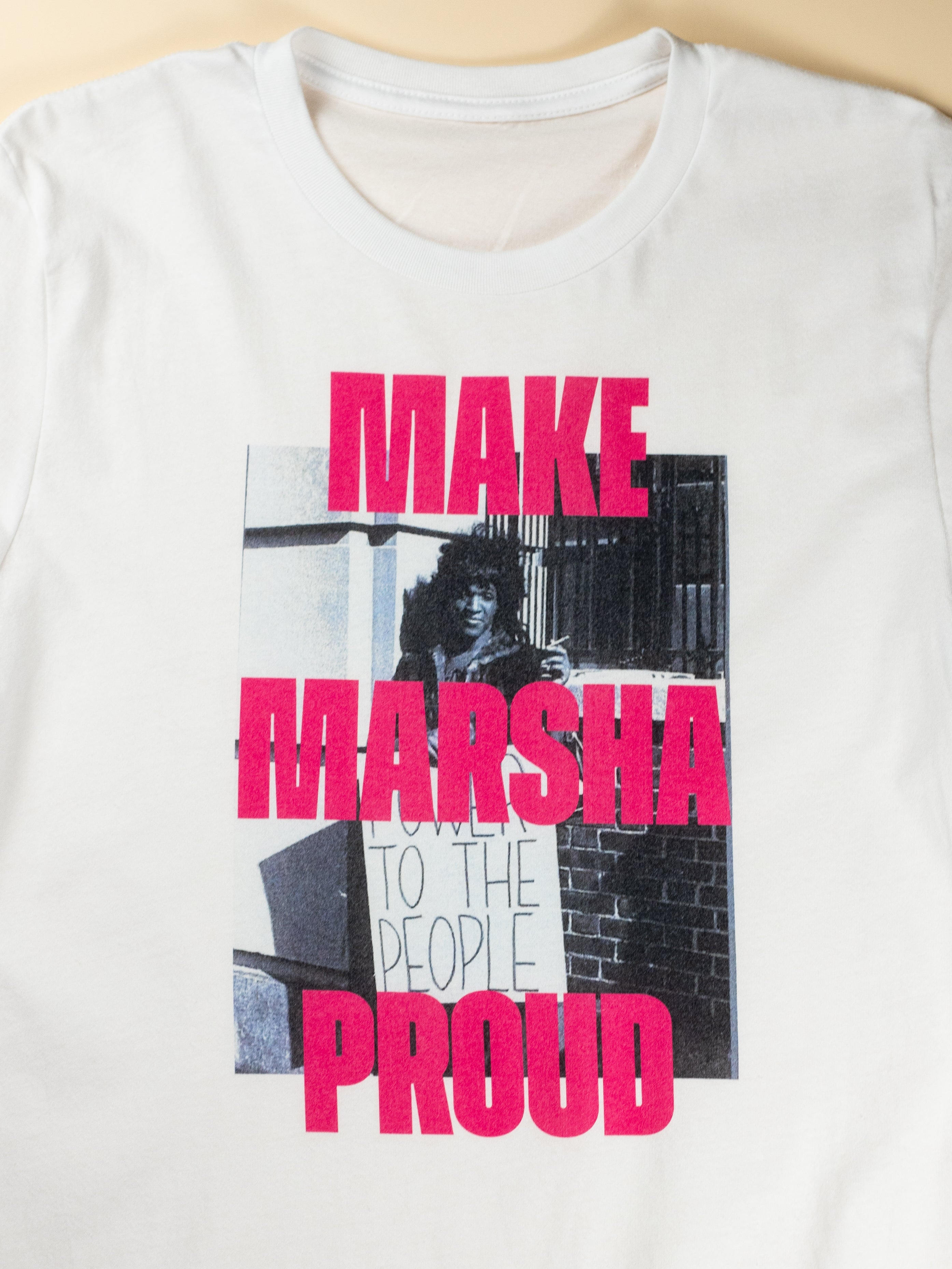 Make Marsha Proud Unisex T-Shirt