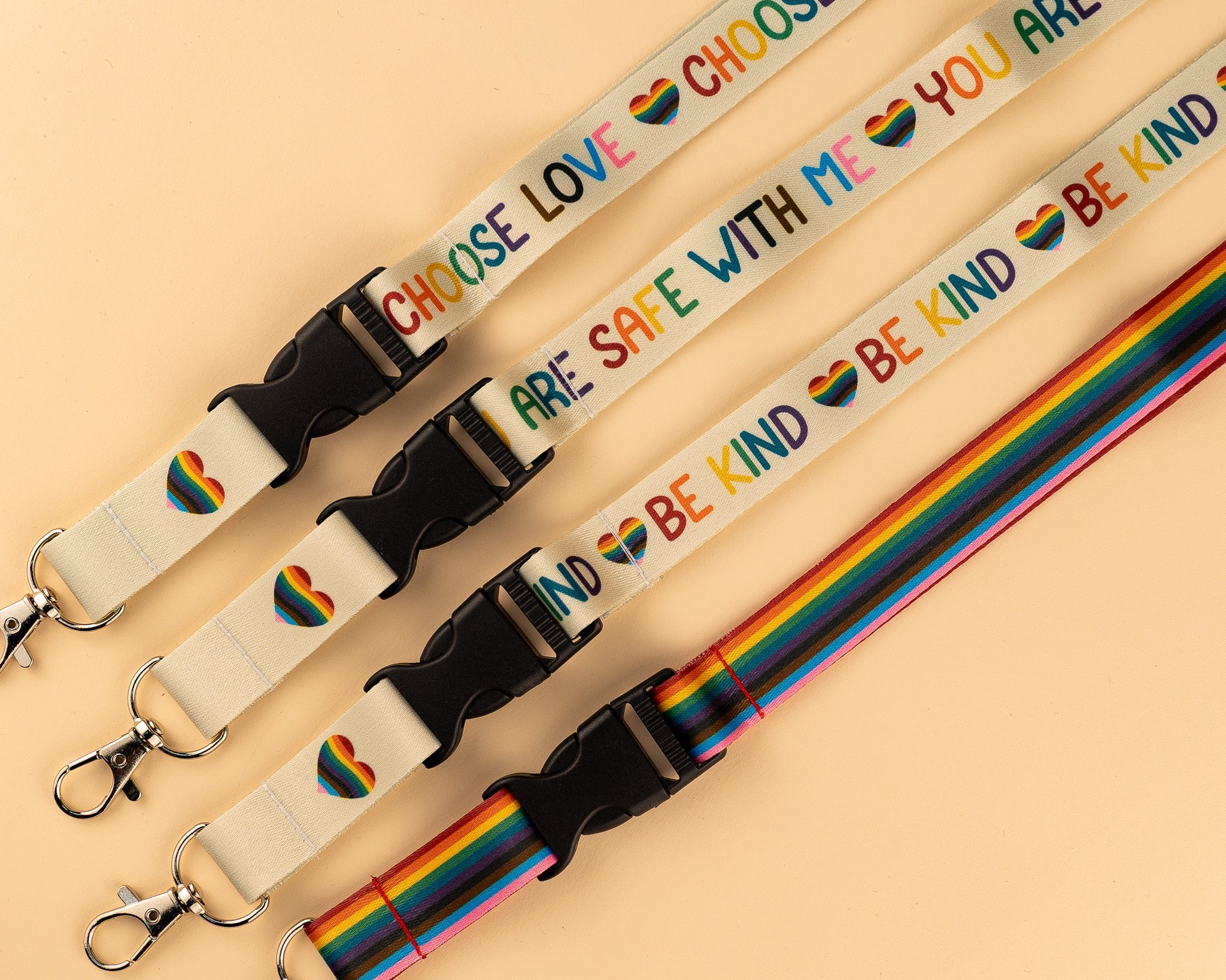 Estás seguro conmigo Lanyard
