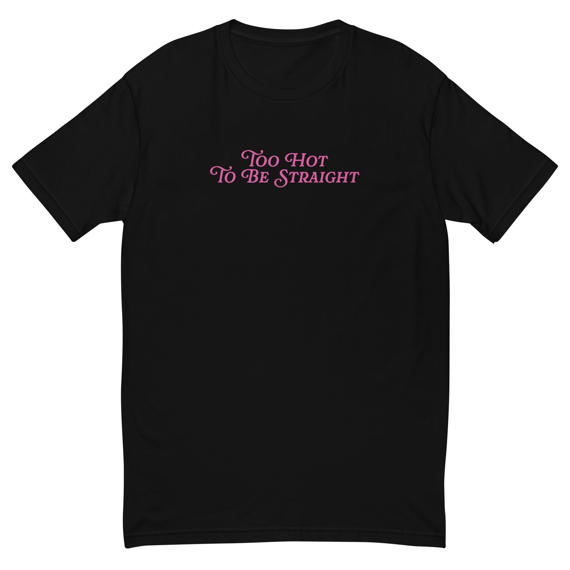 Camiseta de corte recto demasiado caliente para ser recta