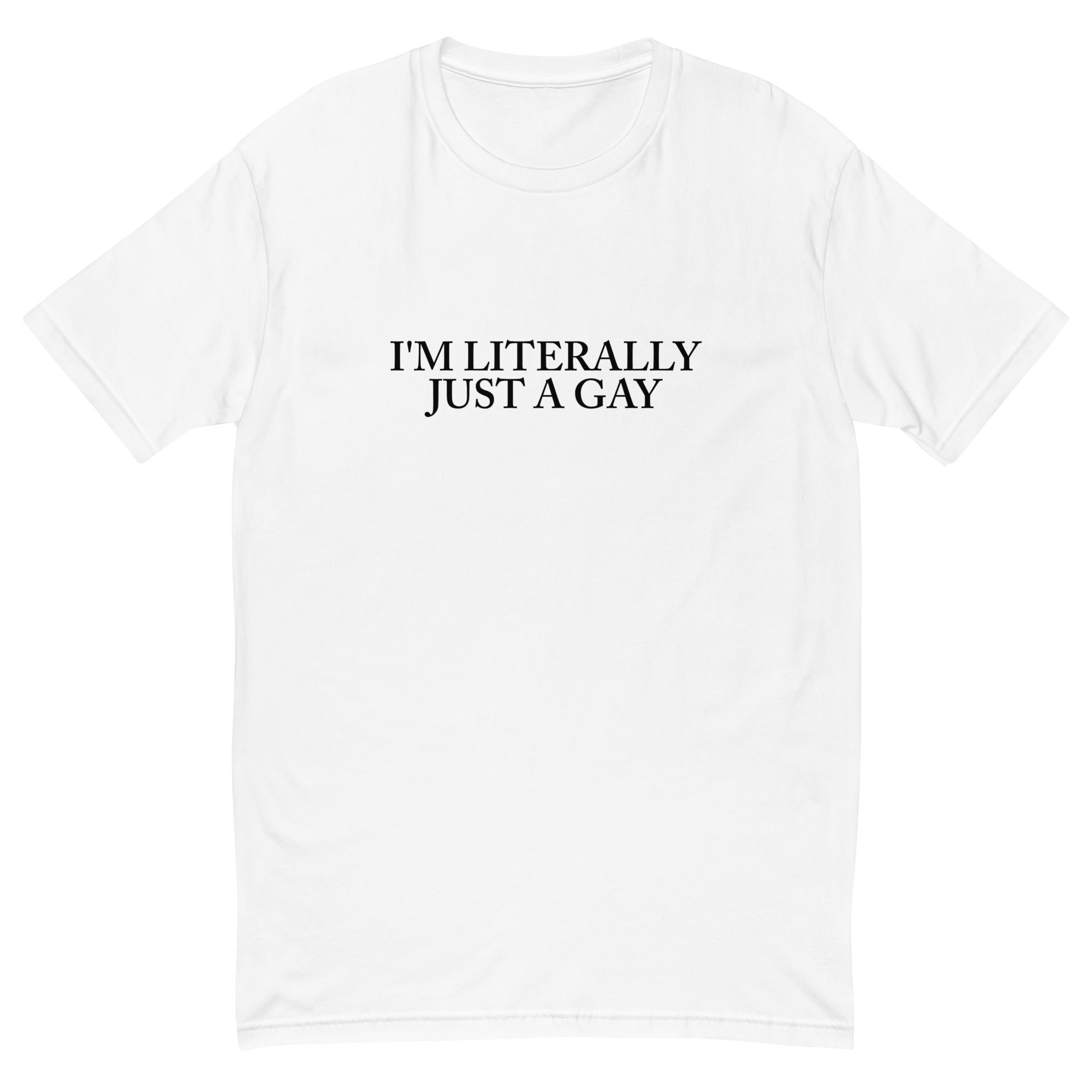 Literalmente, solo una camiseta ajustada gay