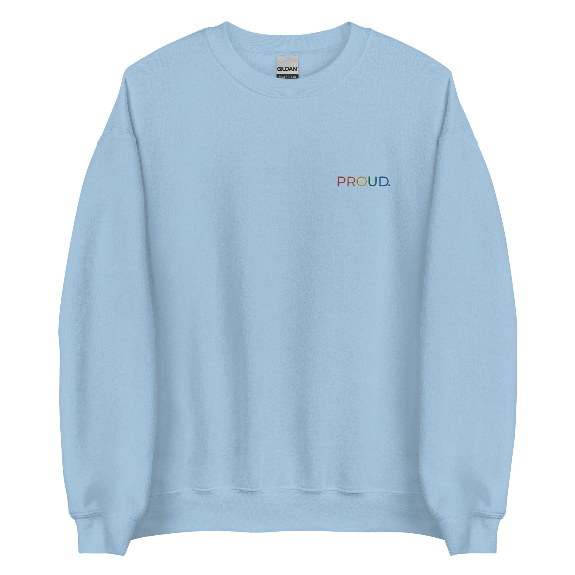 Sudadera unisex bordada orgullosa