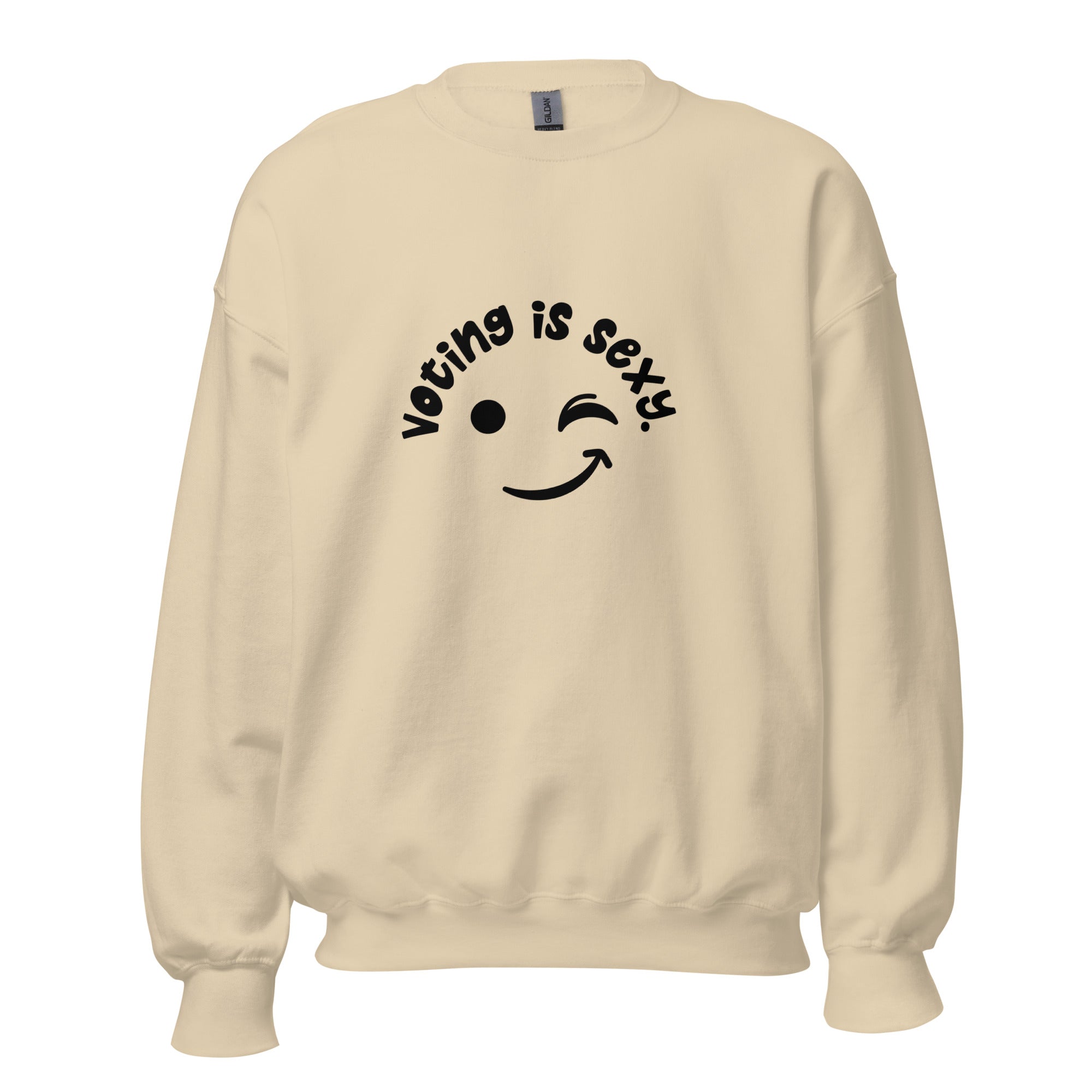 Sudadera unisex "Votar es sexy"