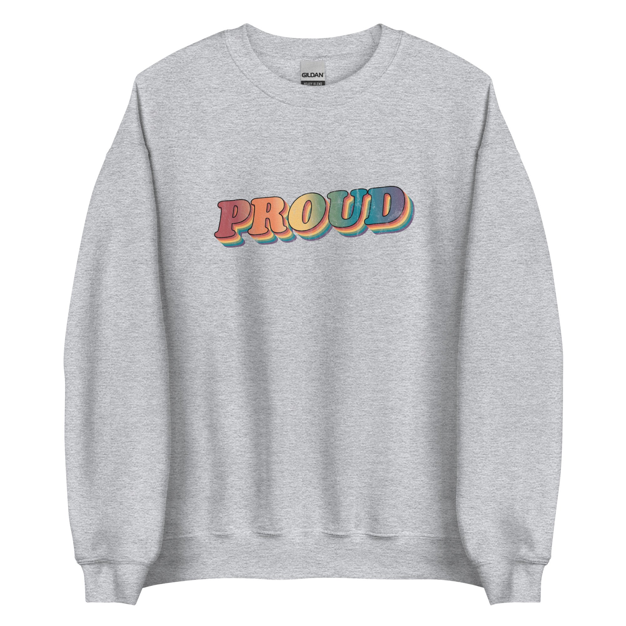 Sudadera unisex retro orgullosa