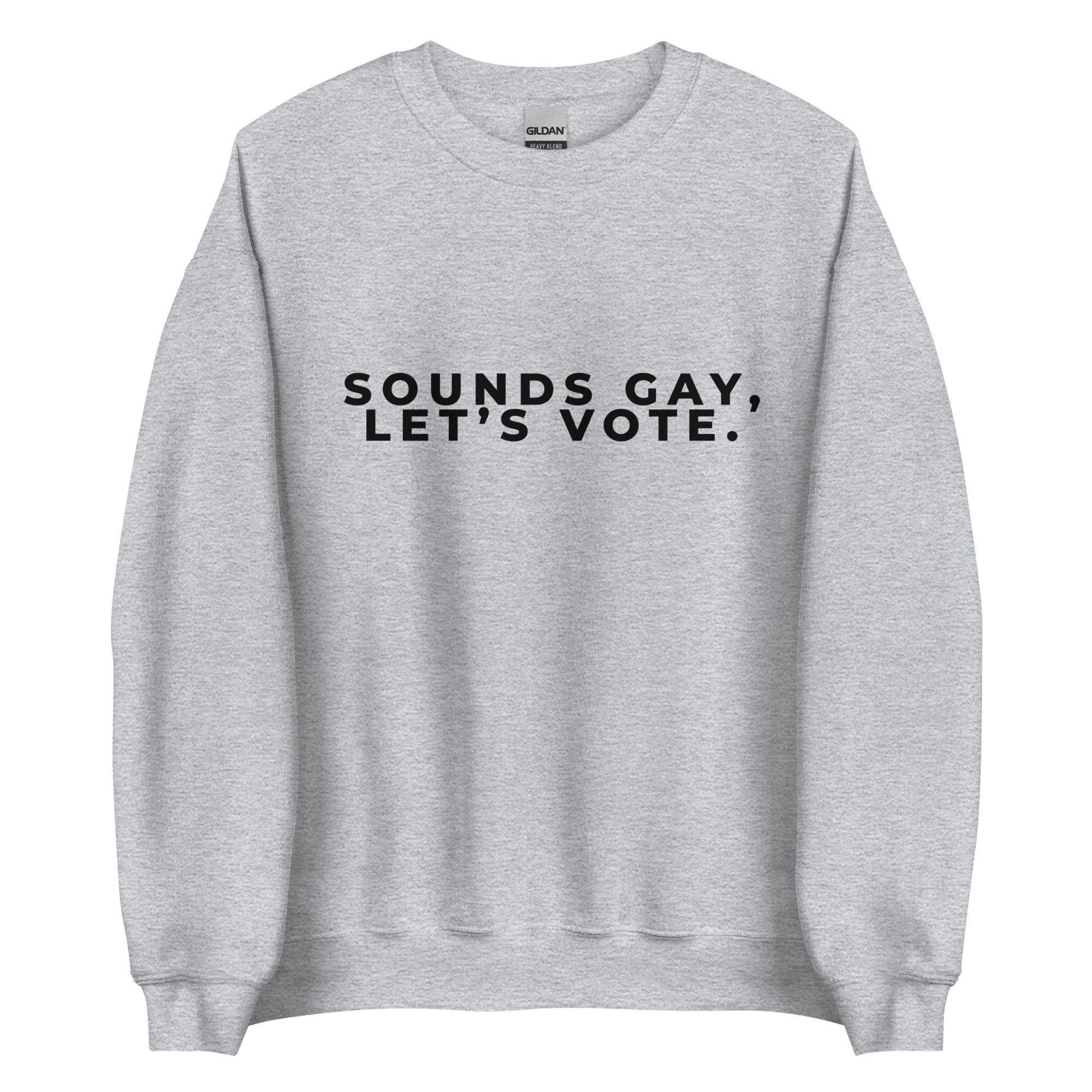 Sudadera unisex Suena gay, vamos a votar