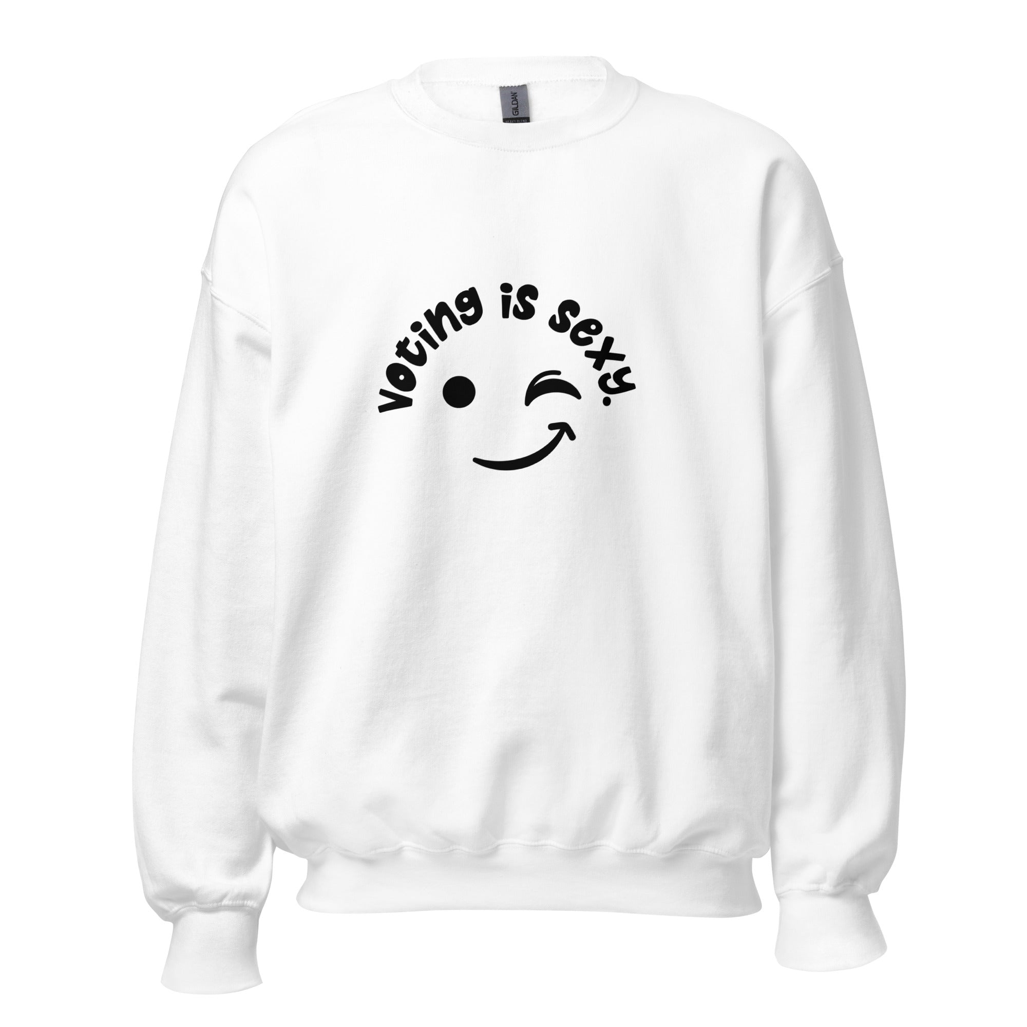 Sudadera unisex "Votar es sexy"