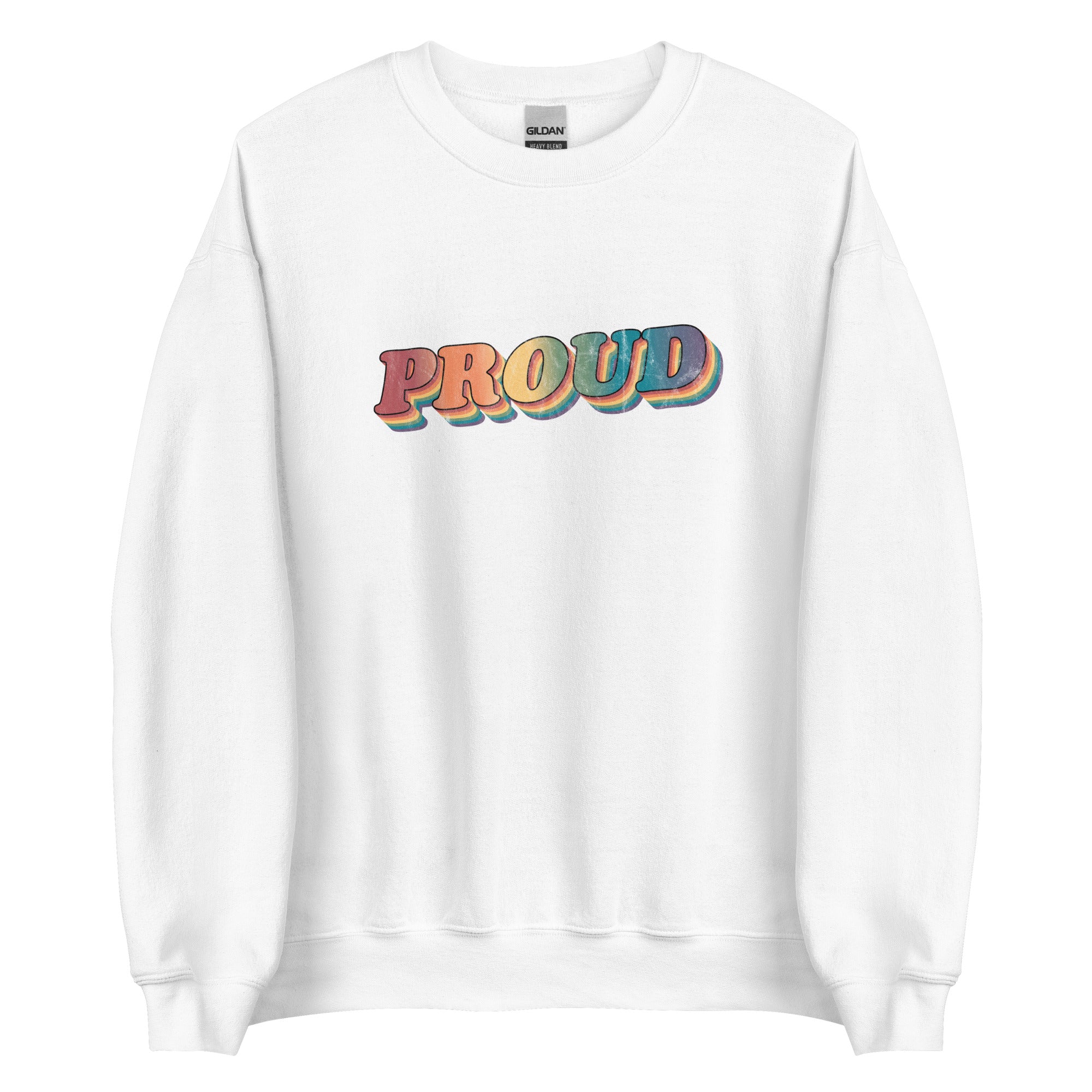 Sudadera unisex retro orgullosa