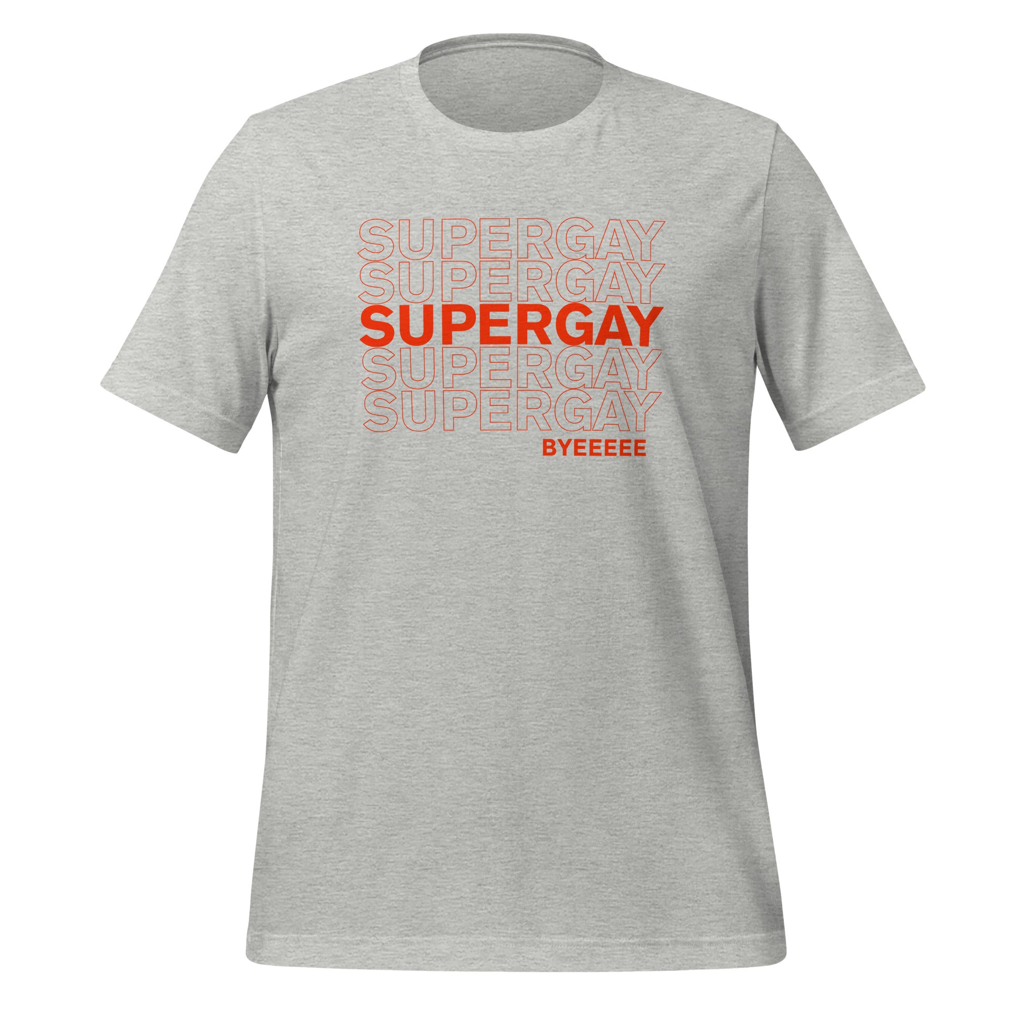 Camiseta unisex súper gay