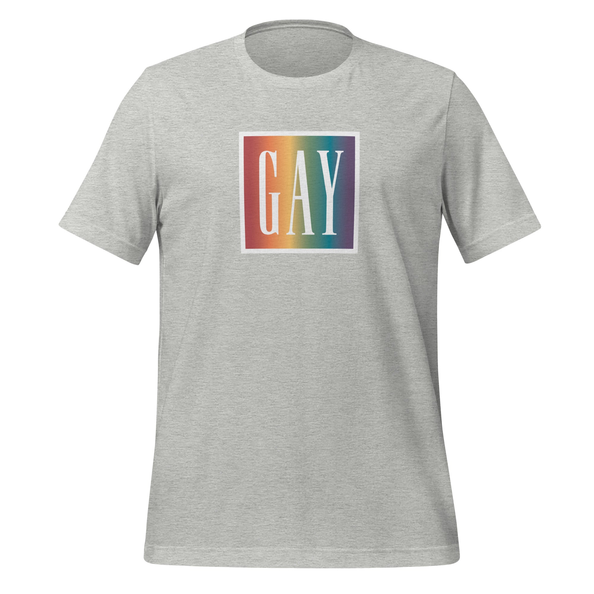Camiseta unisex del orgullo gay