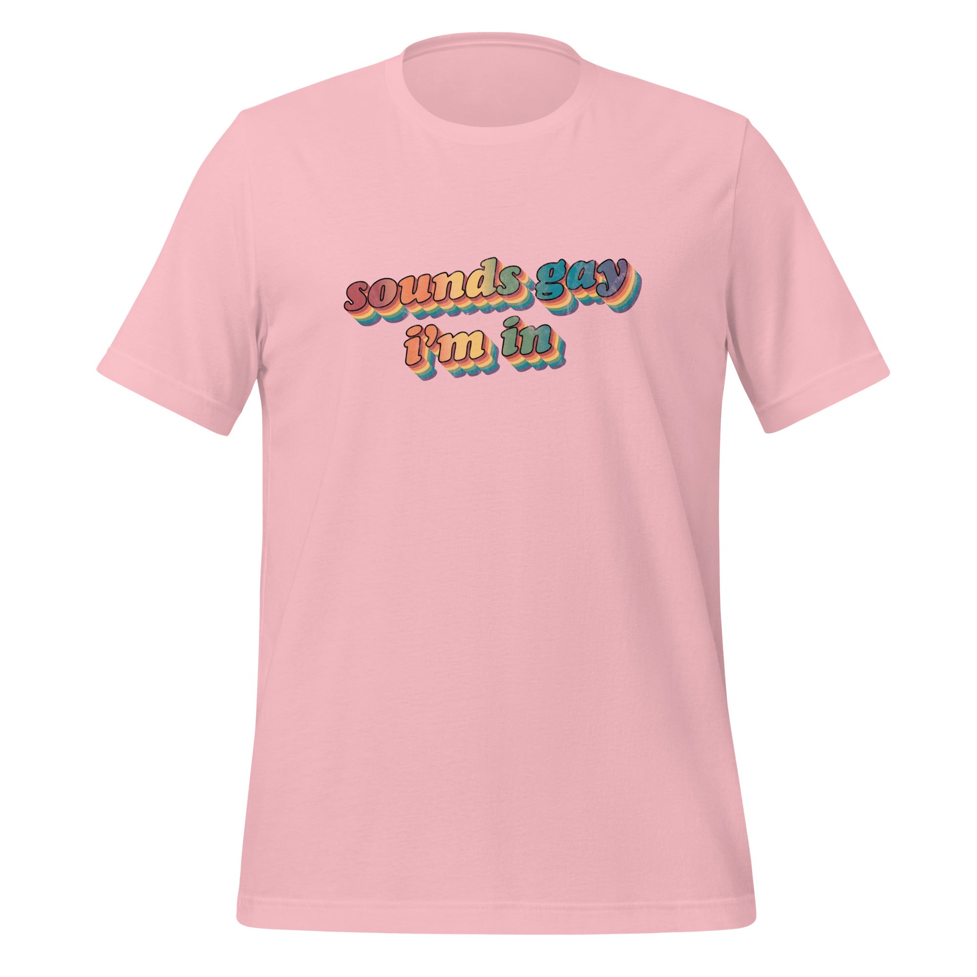 Camiseta unisex con sonido retro gay