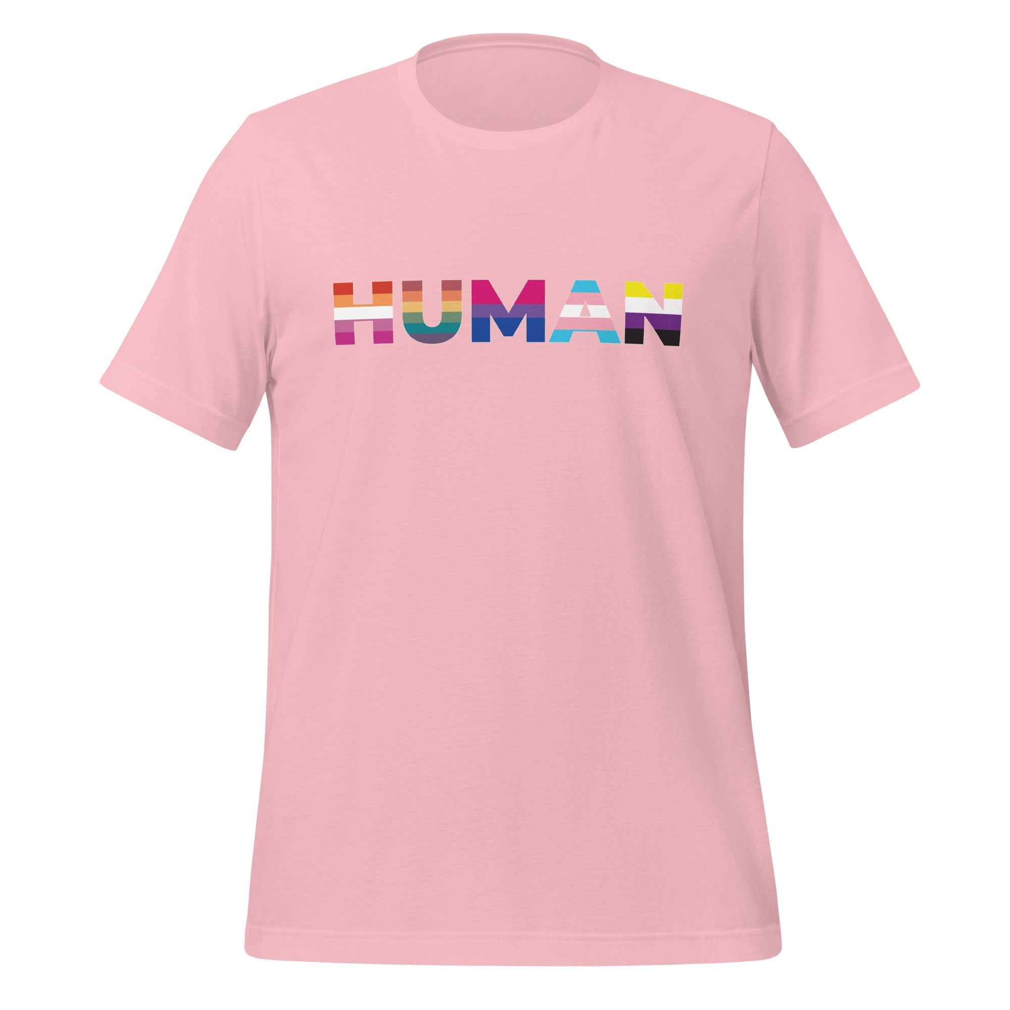Camiseta unisex con banderas humanas