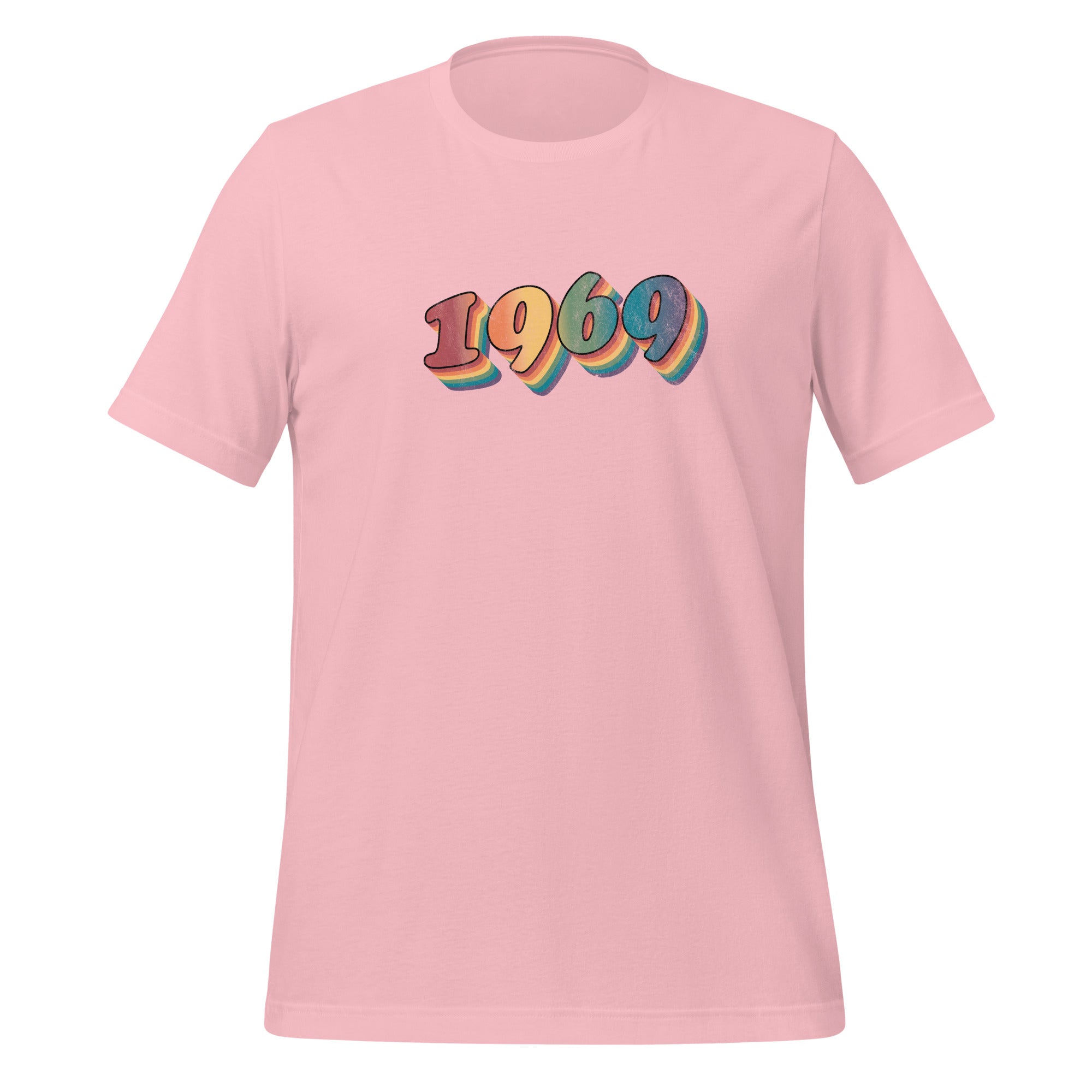 Camiseta unisex retro de 1969