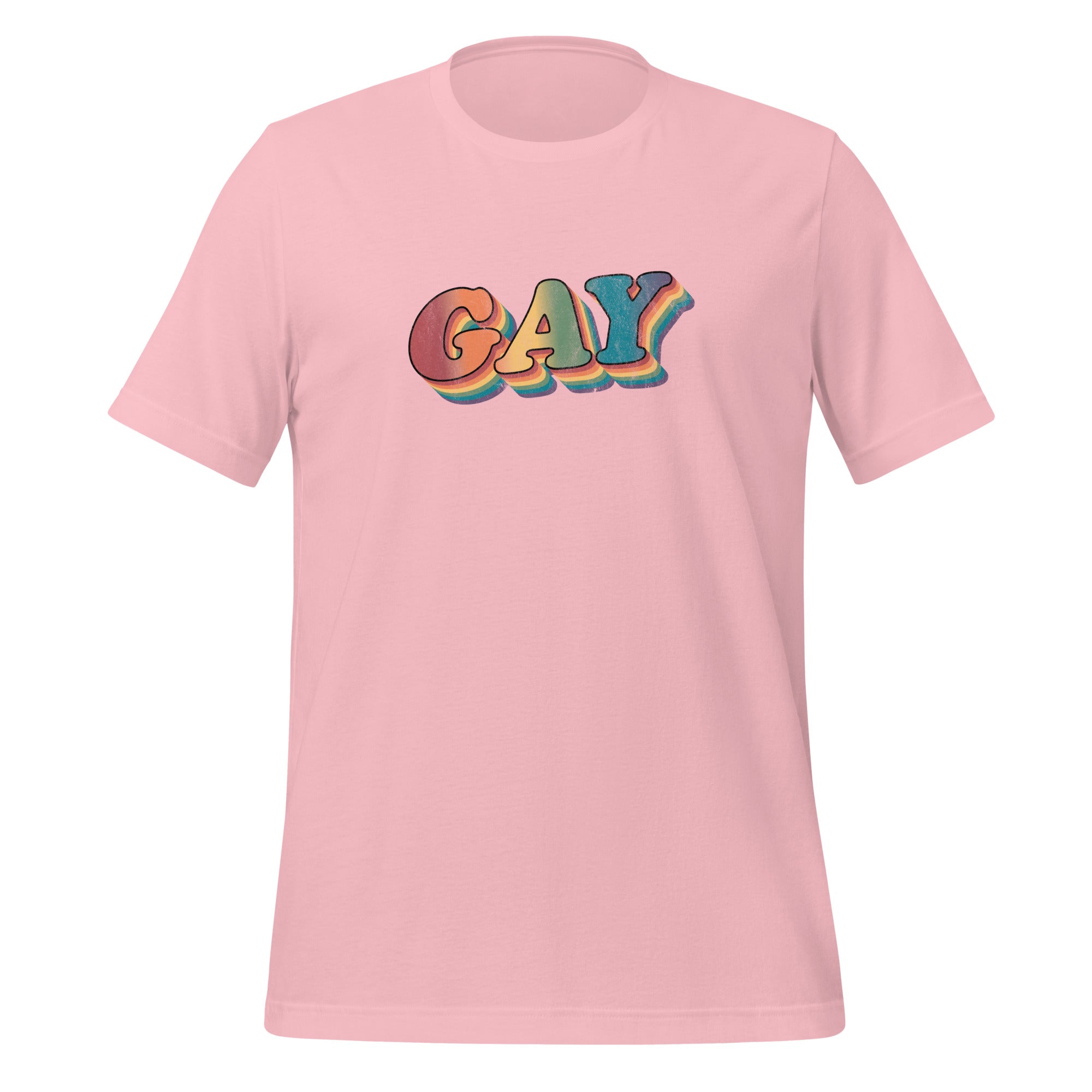 Camiseta retro gay unisex