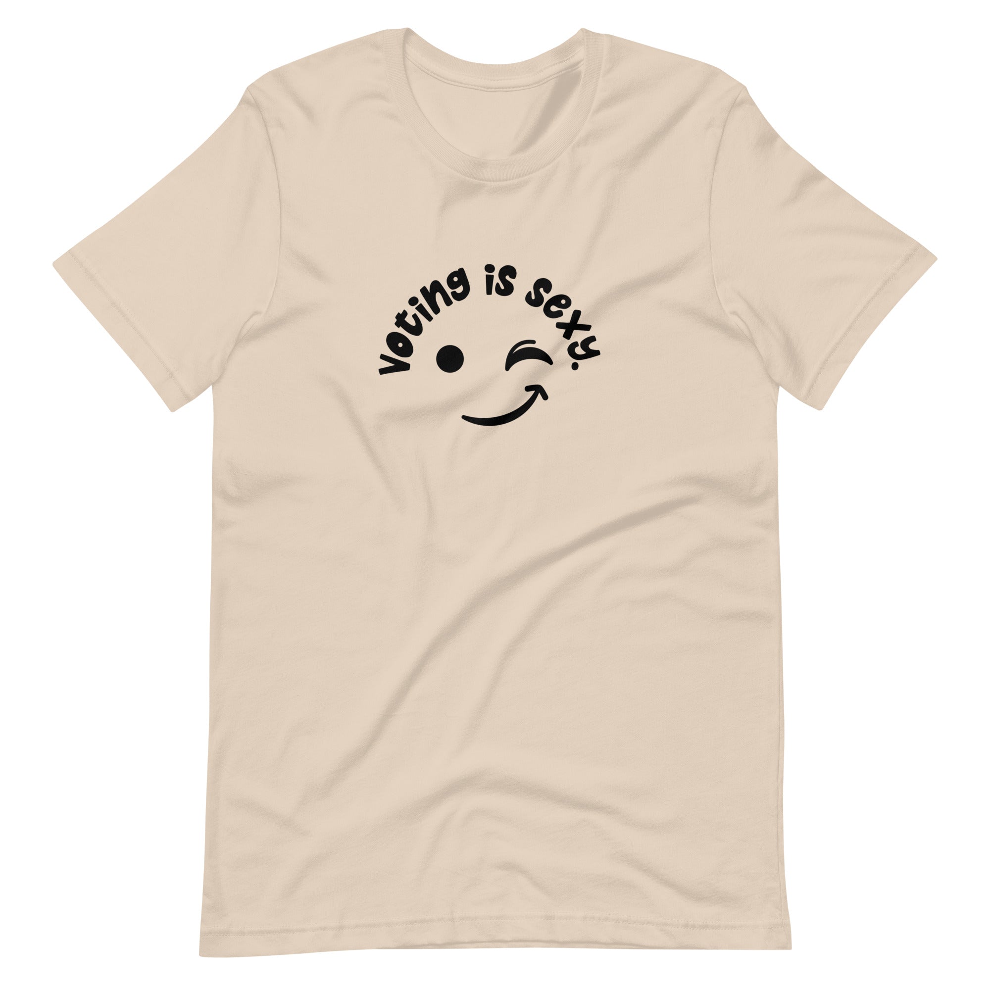 Camiseta unisex "Votar es sexy"