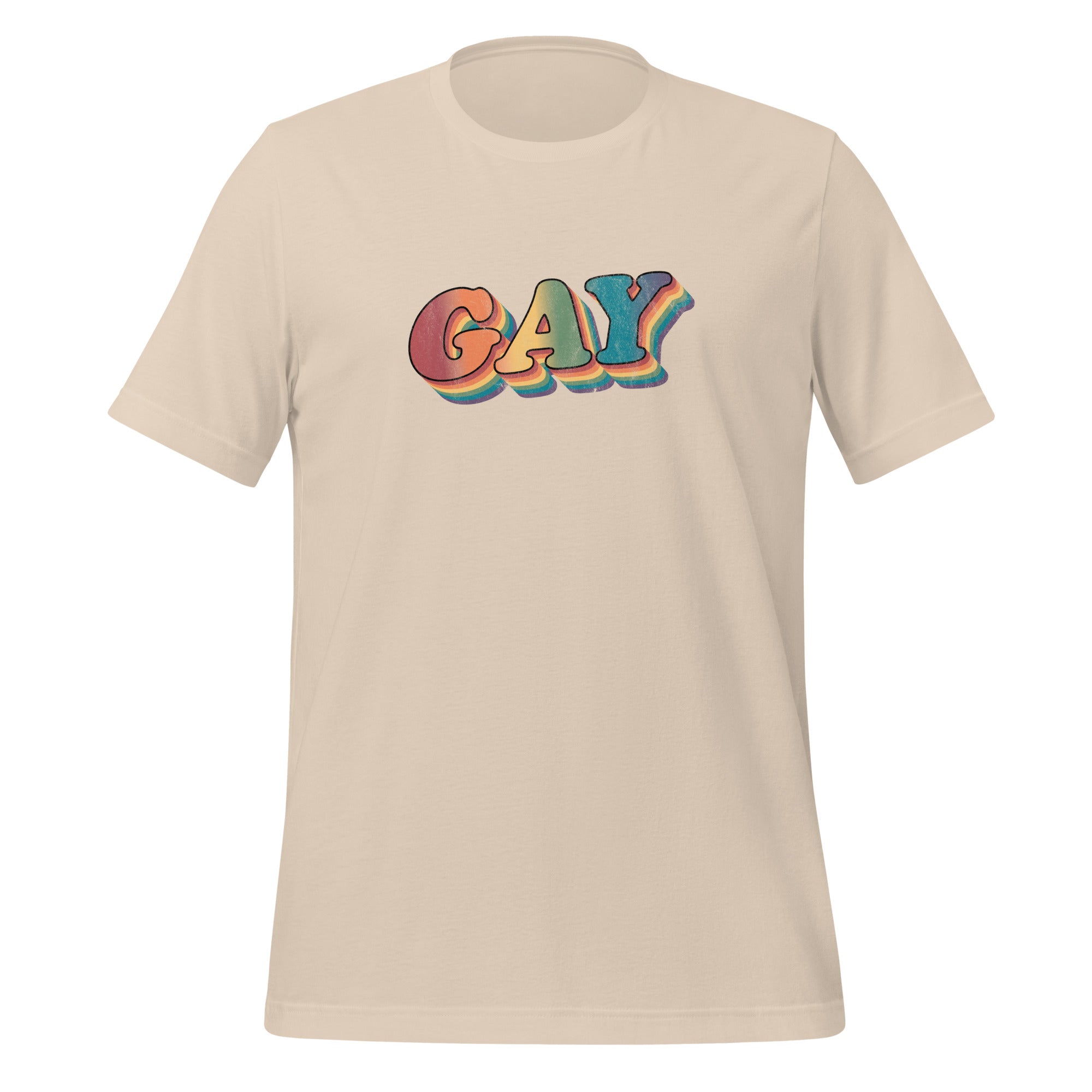 Camiseta retro gay unisex
