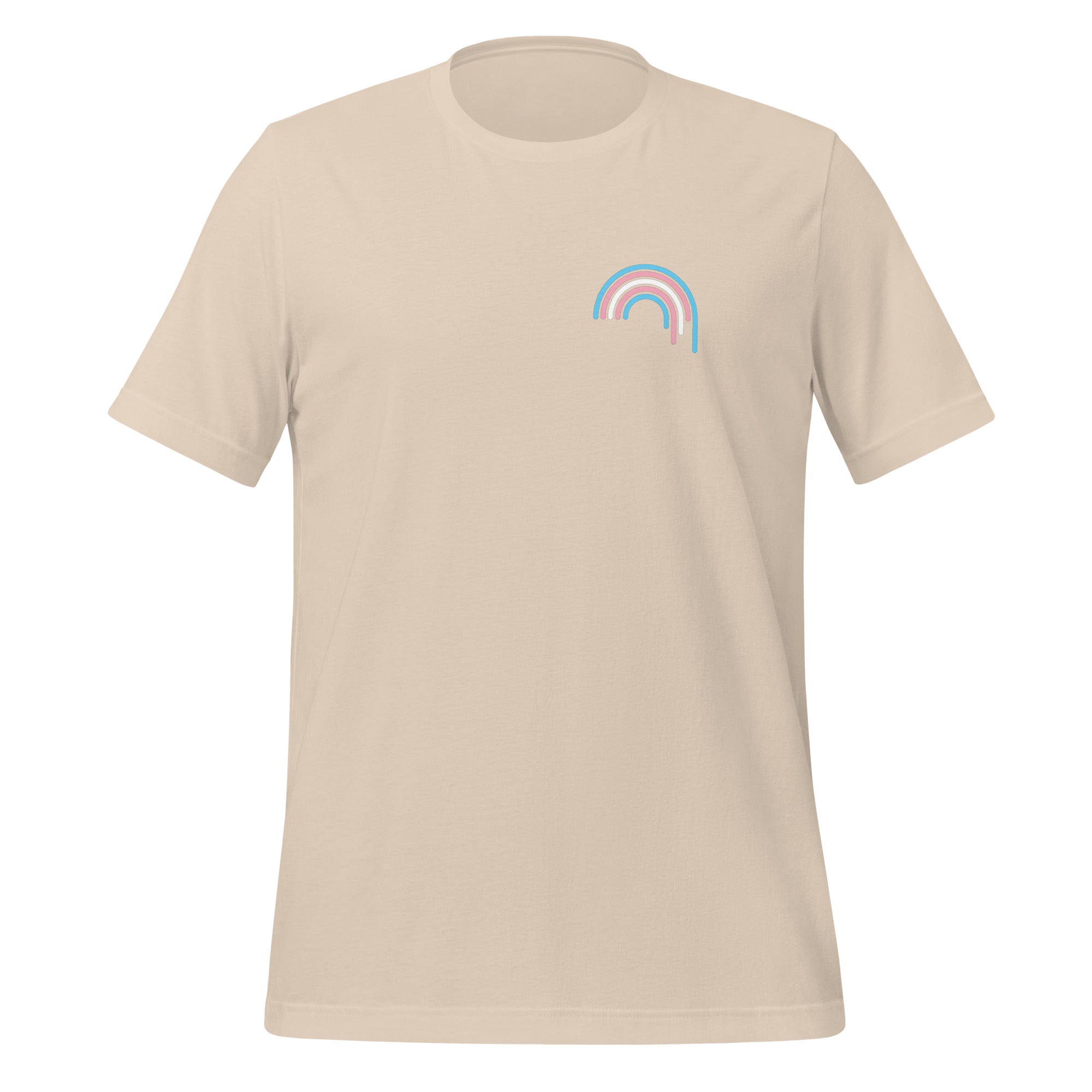 Camiseta unisex Trans Rainbow Drip