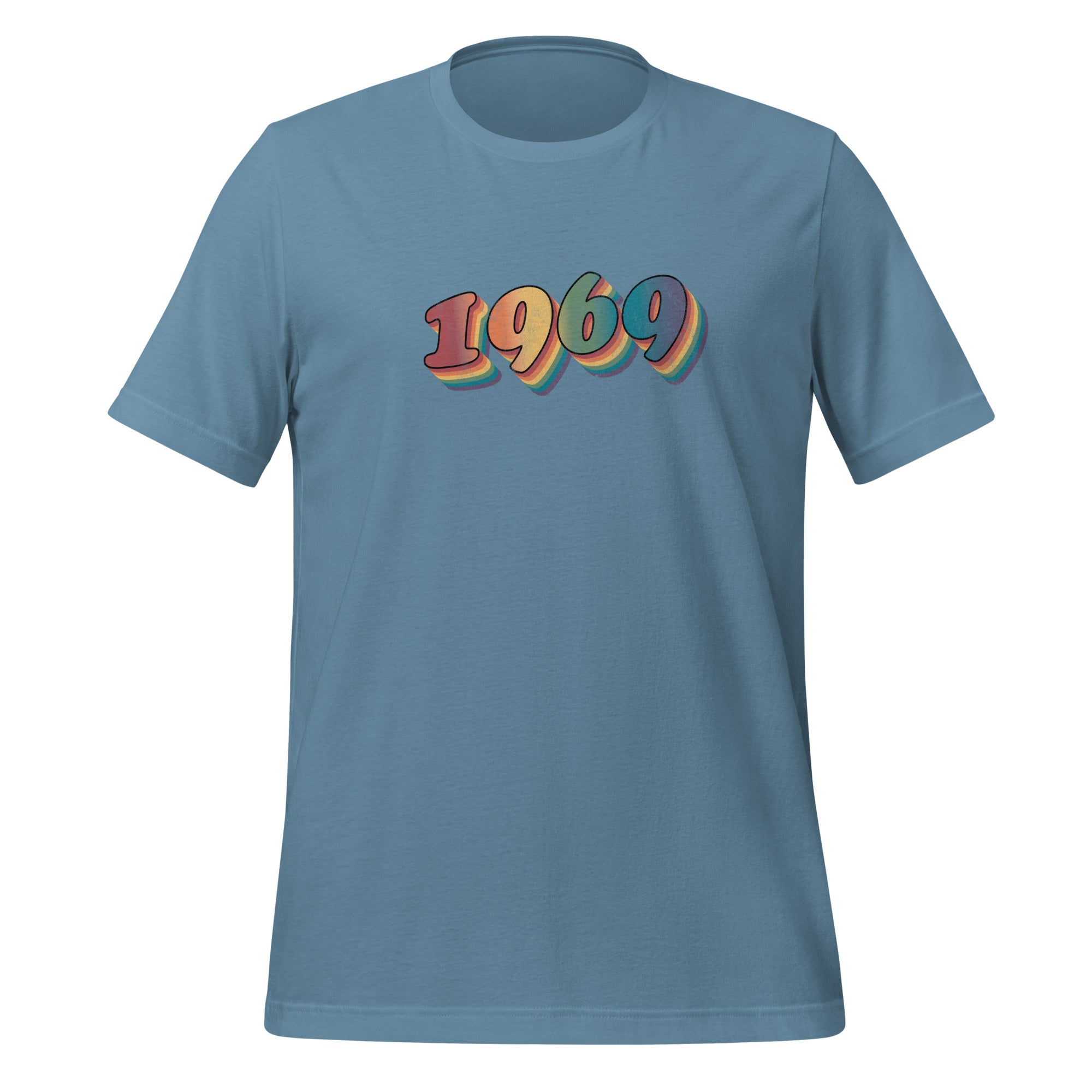 Camiseta unisex retro de 1969