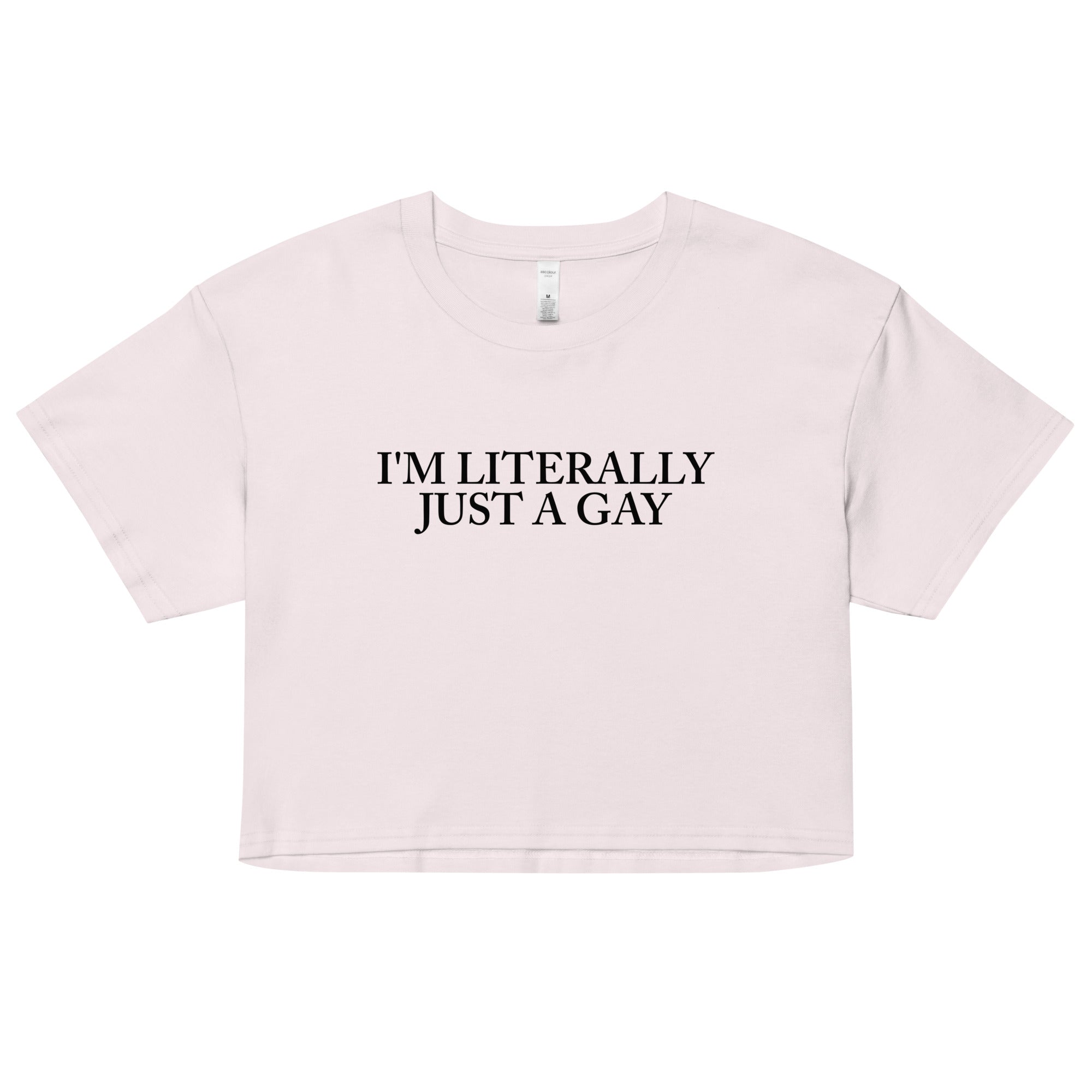 Literalmente, solo un crop top gay