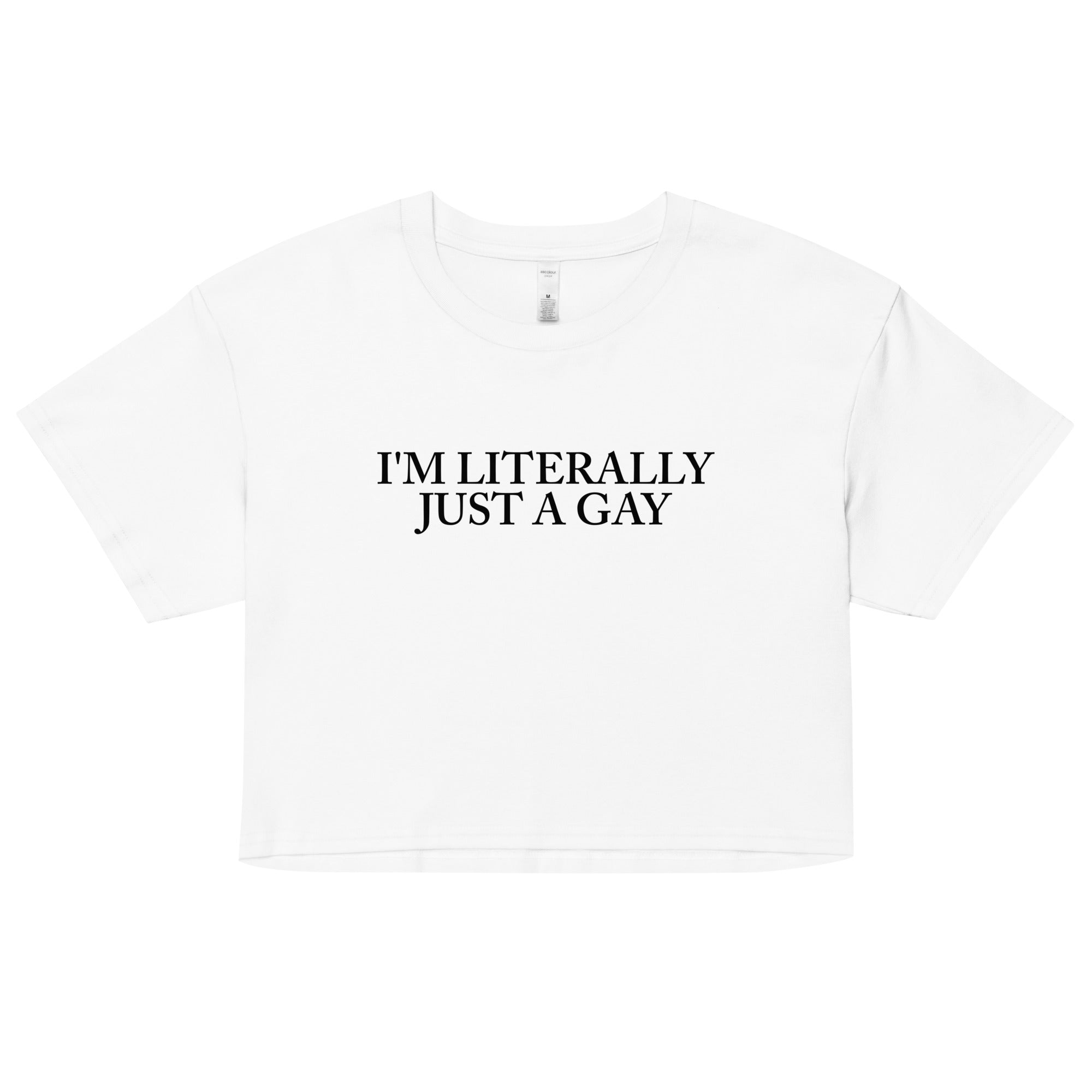 Literalmente, solo un crop top gay