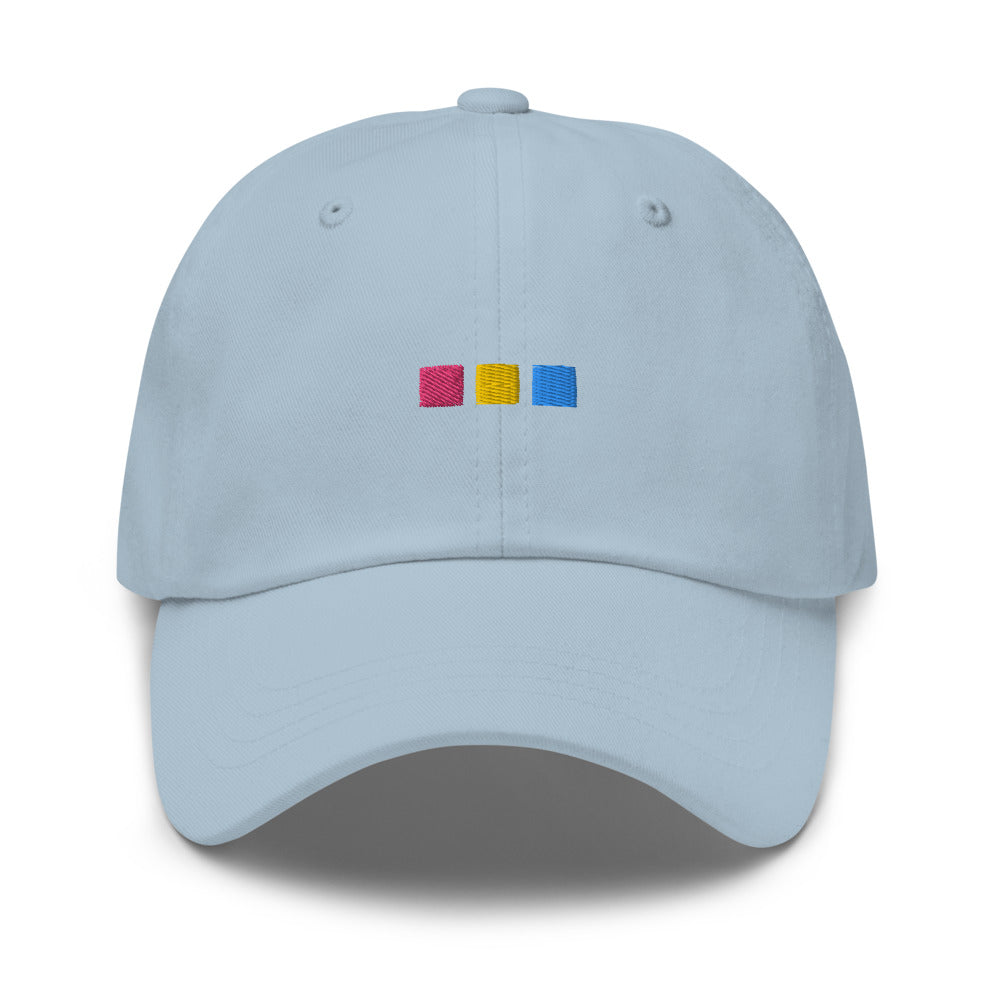 Sombrero de cuadrados pansexuales