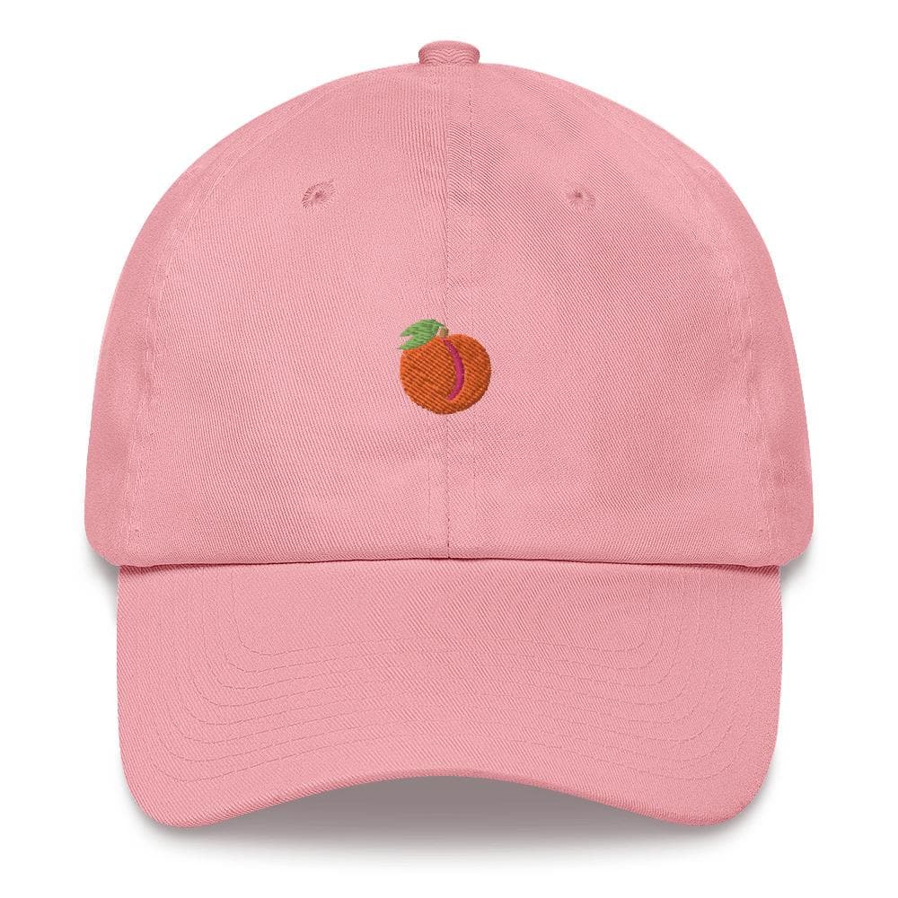 Sombrero de emoji de melocotón