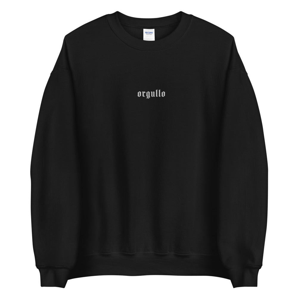 Sudadera bordada Orgullo