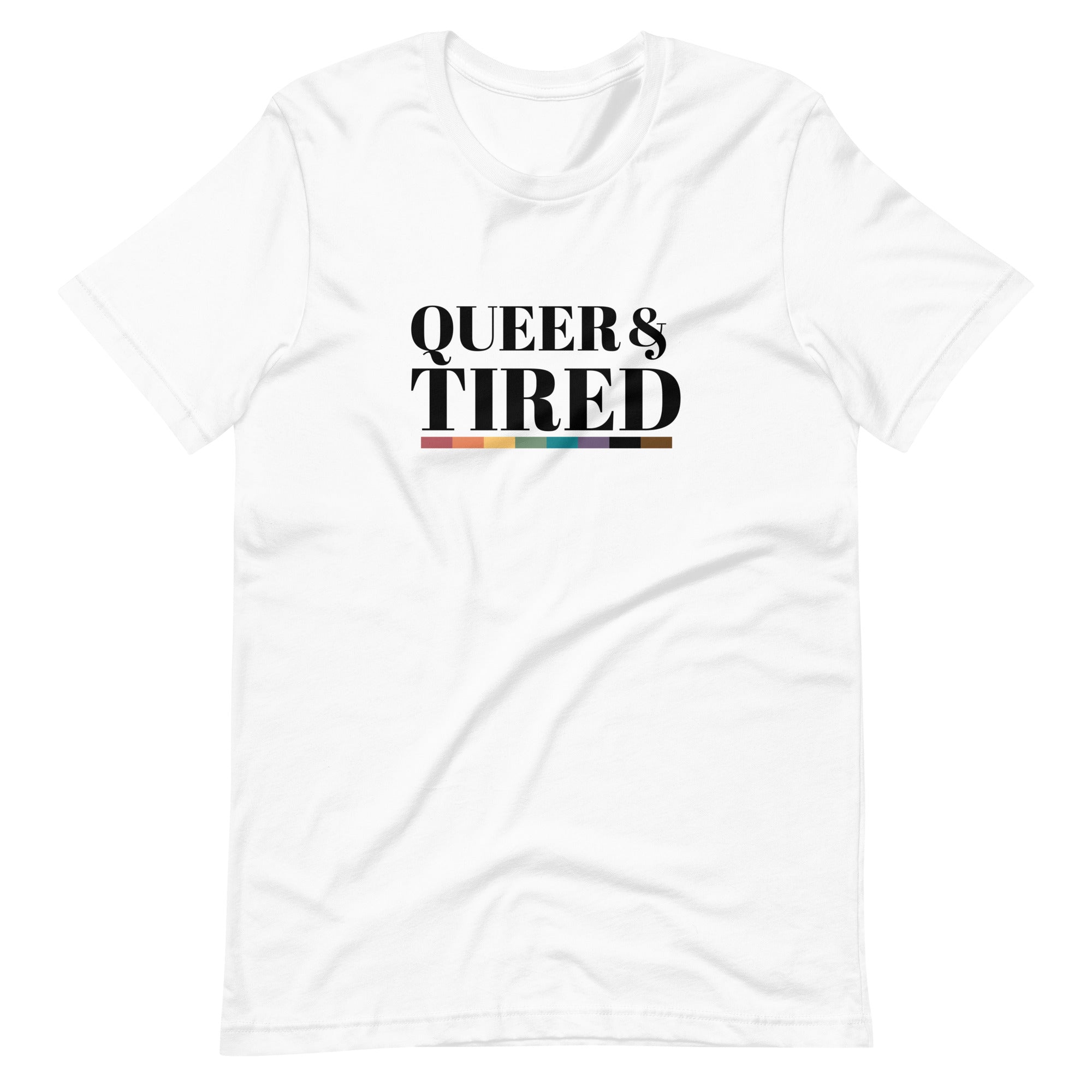 Camiseta unisex Queer & Tired