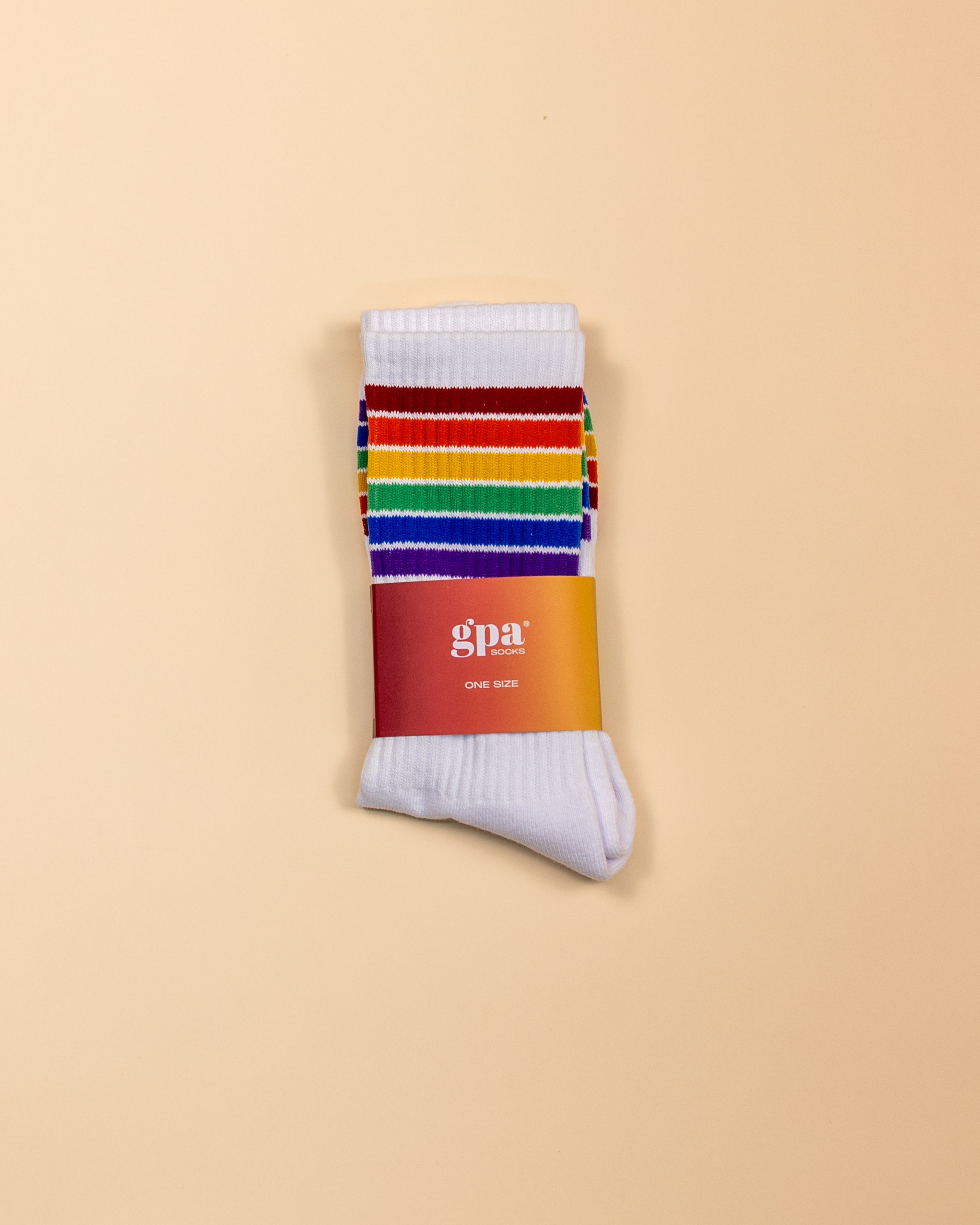 Rainbow Stripes Socks