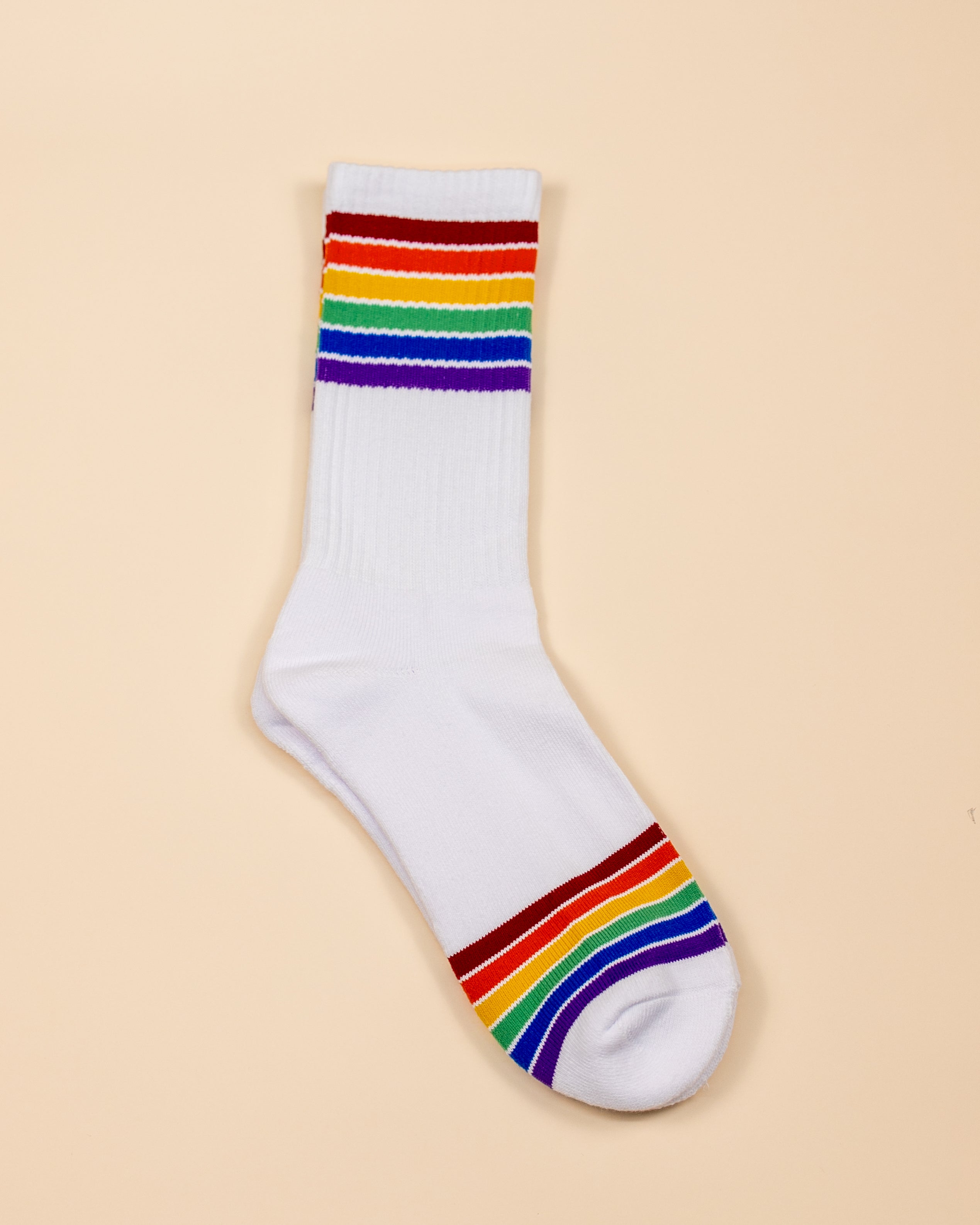Rainbow Stripes Socks