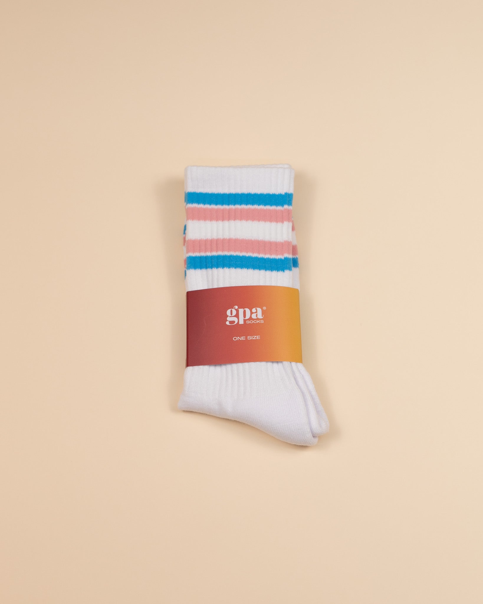 Trans Stripes Socks