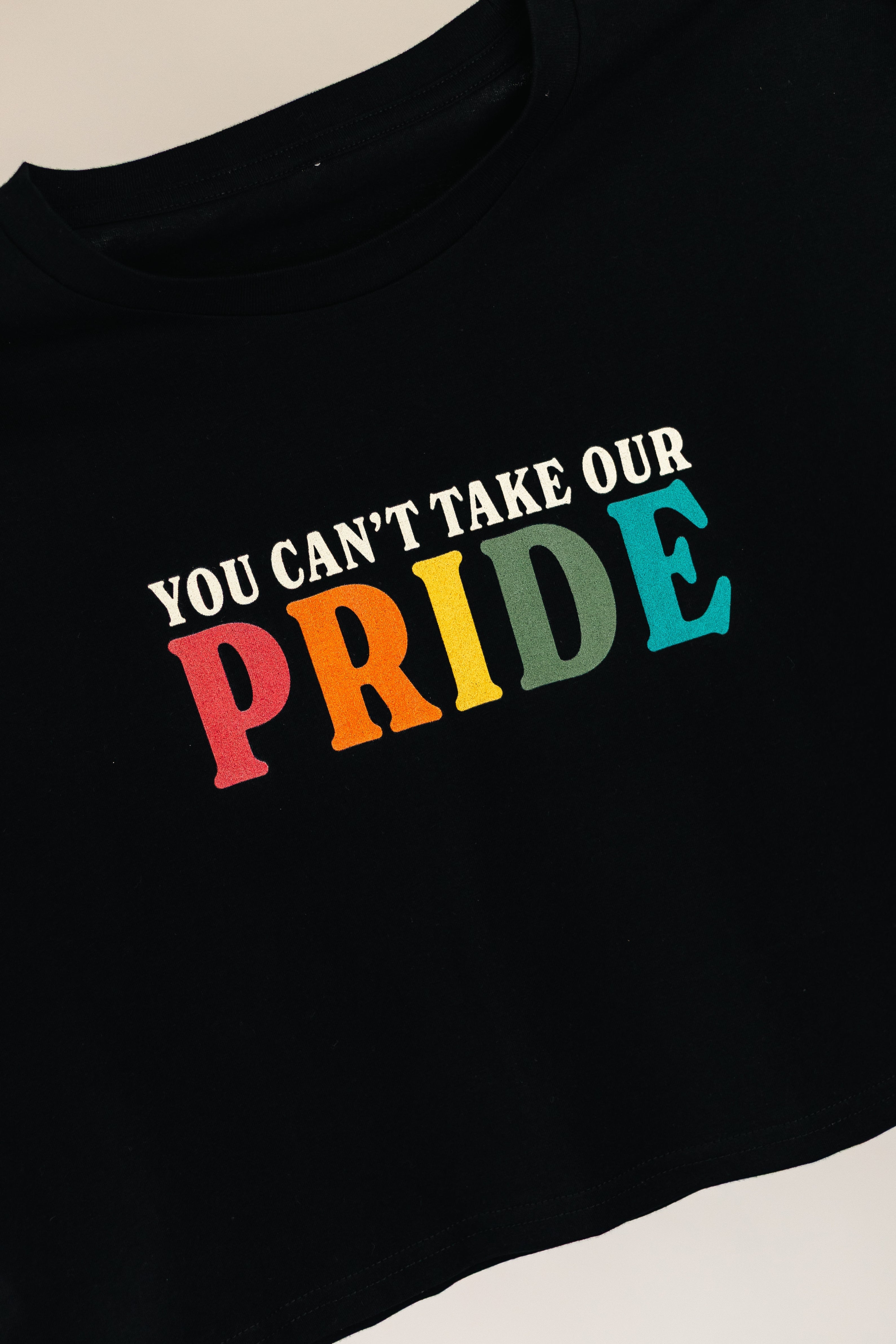 You Can’t Take Our Pride Unisex Crop Top (Limited Sizes/XS-XL)