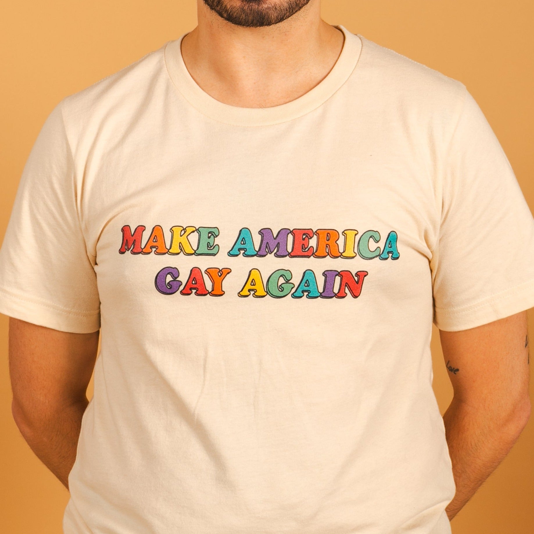 Camiseta unisex Make America Gay Again