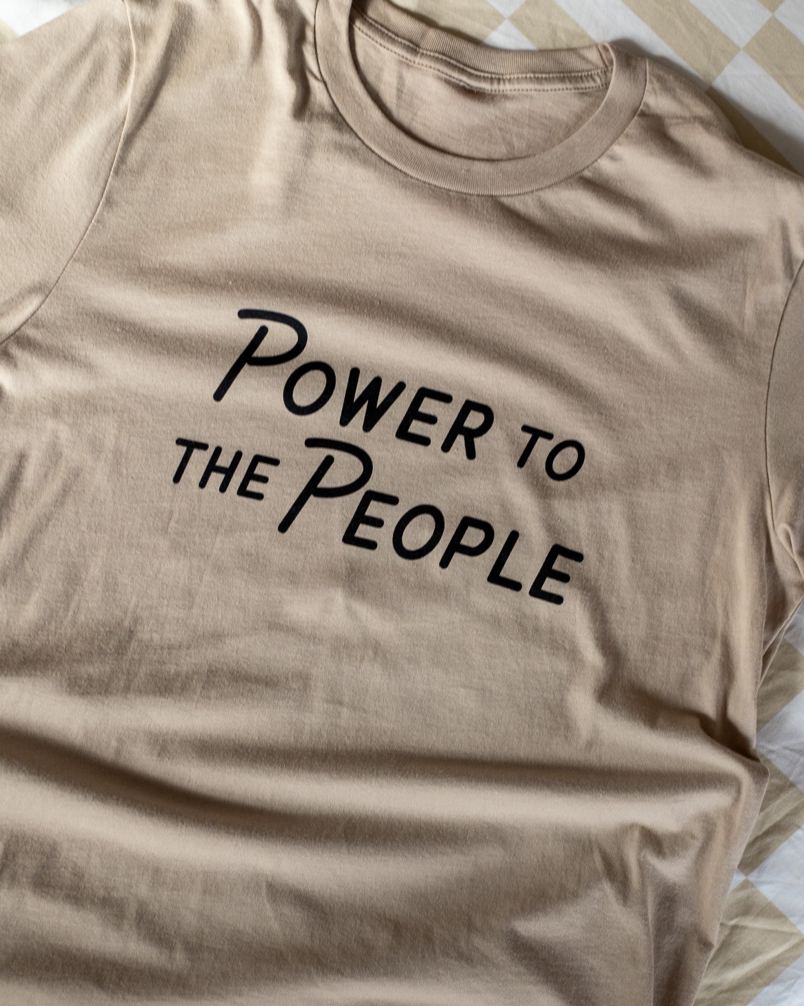 Camiseta unisex "Poder al pueblo"