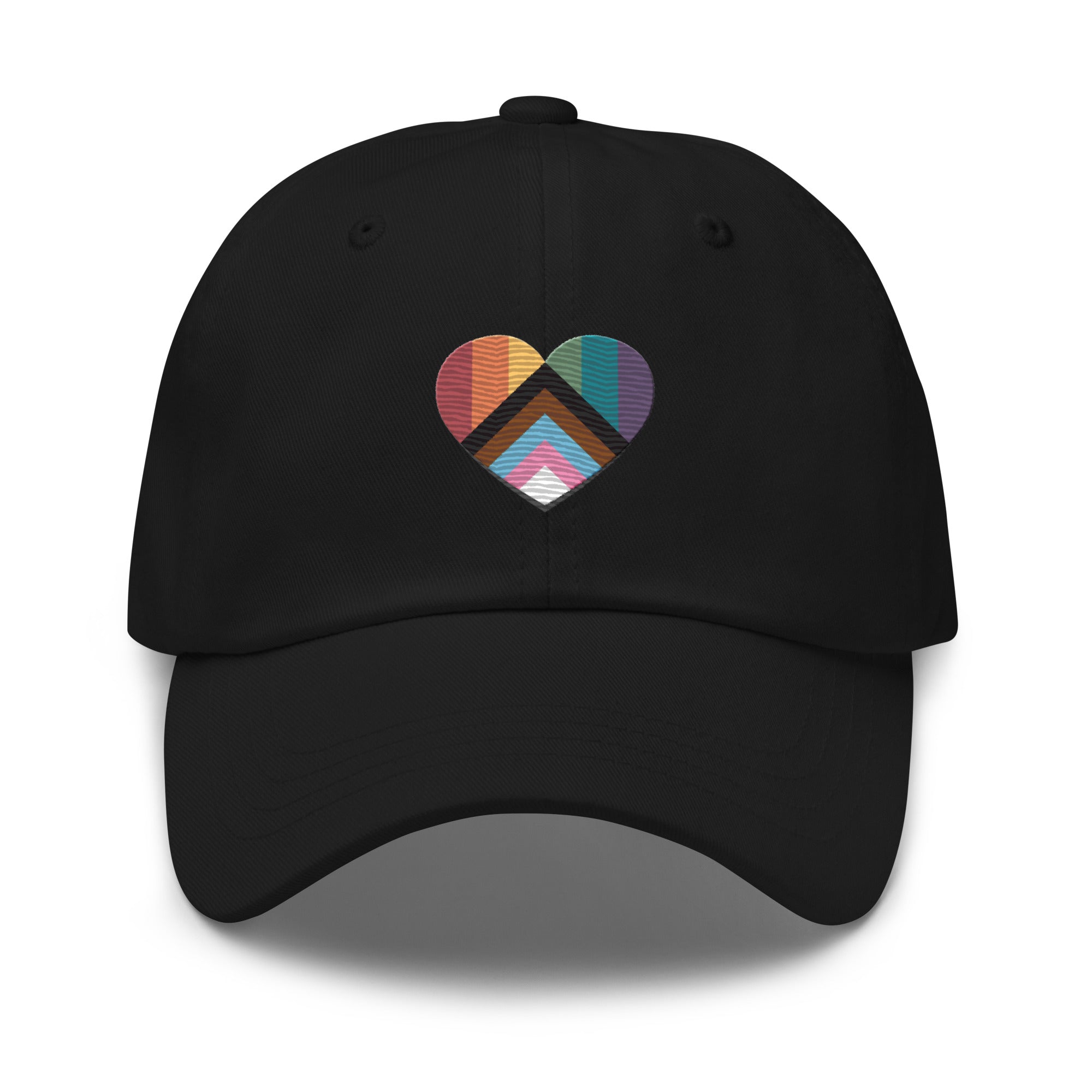 Sombrero de corazón del orgullo progresista
