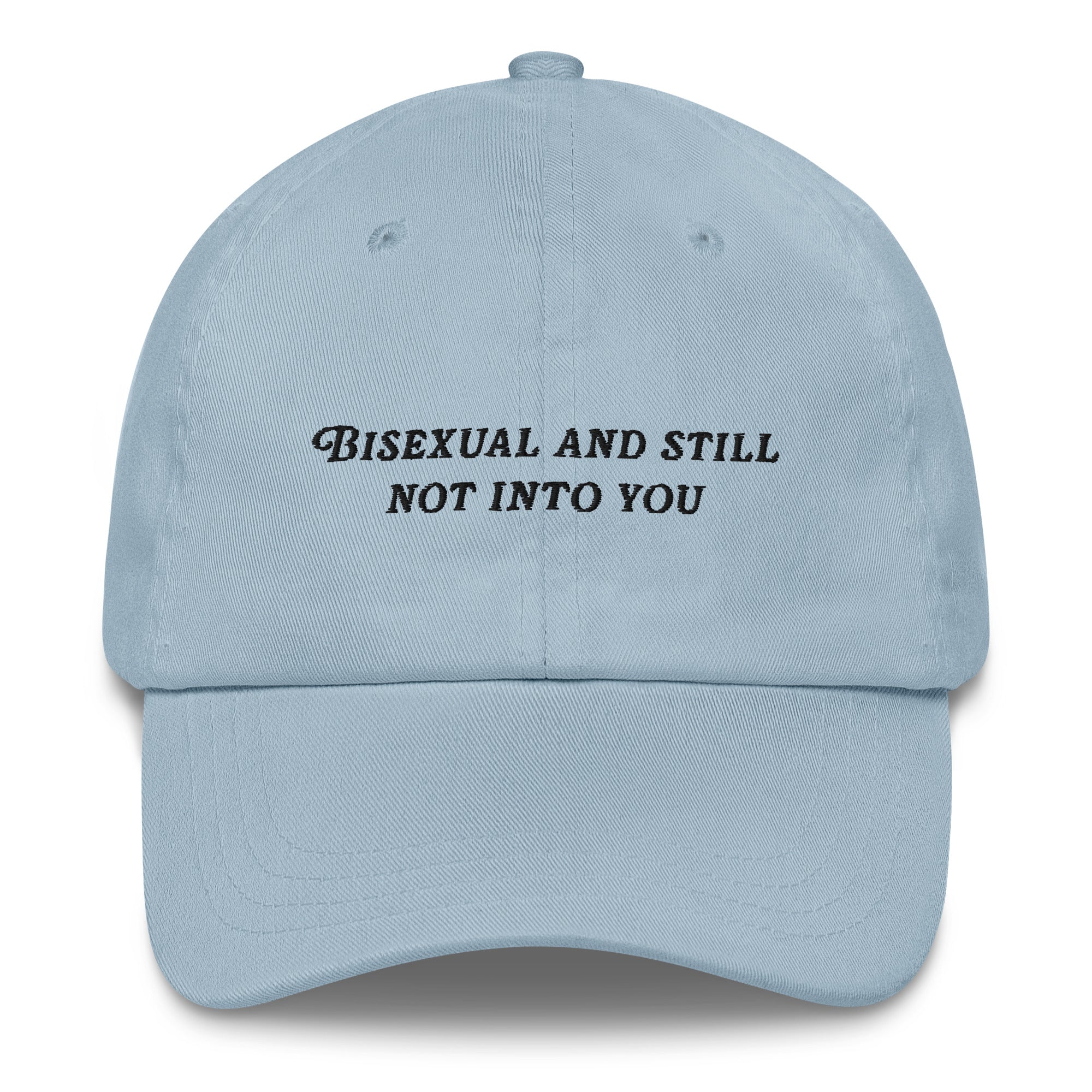 Soy bisexual y aún no me gustas tu sombrero