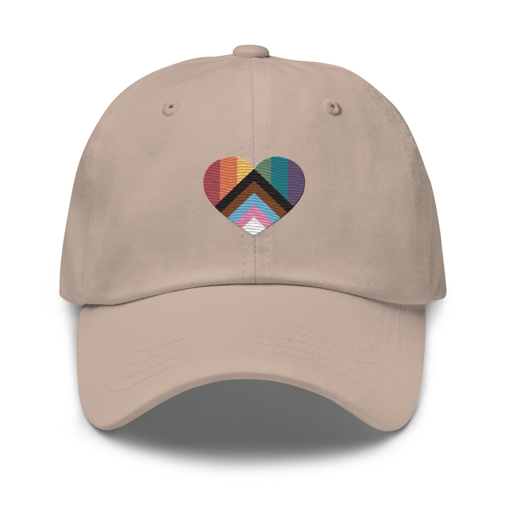 Sombrero de corazón del orgullo progresista
