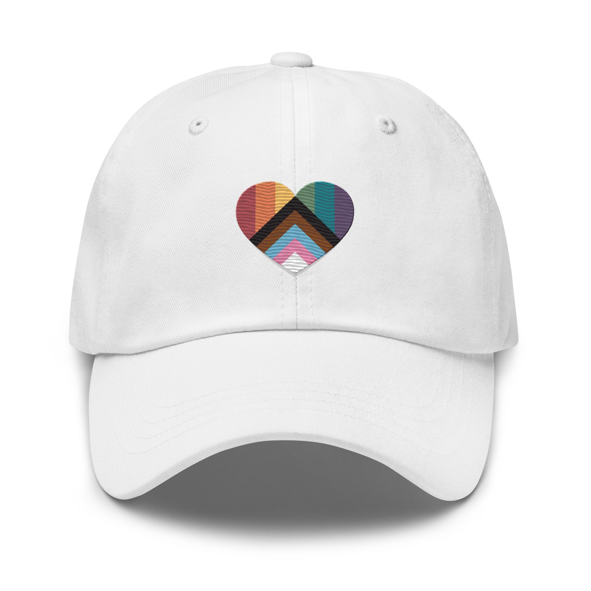 Sombrero de corazón del orgullo progresista
