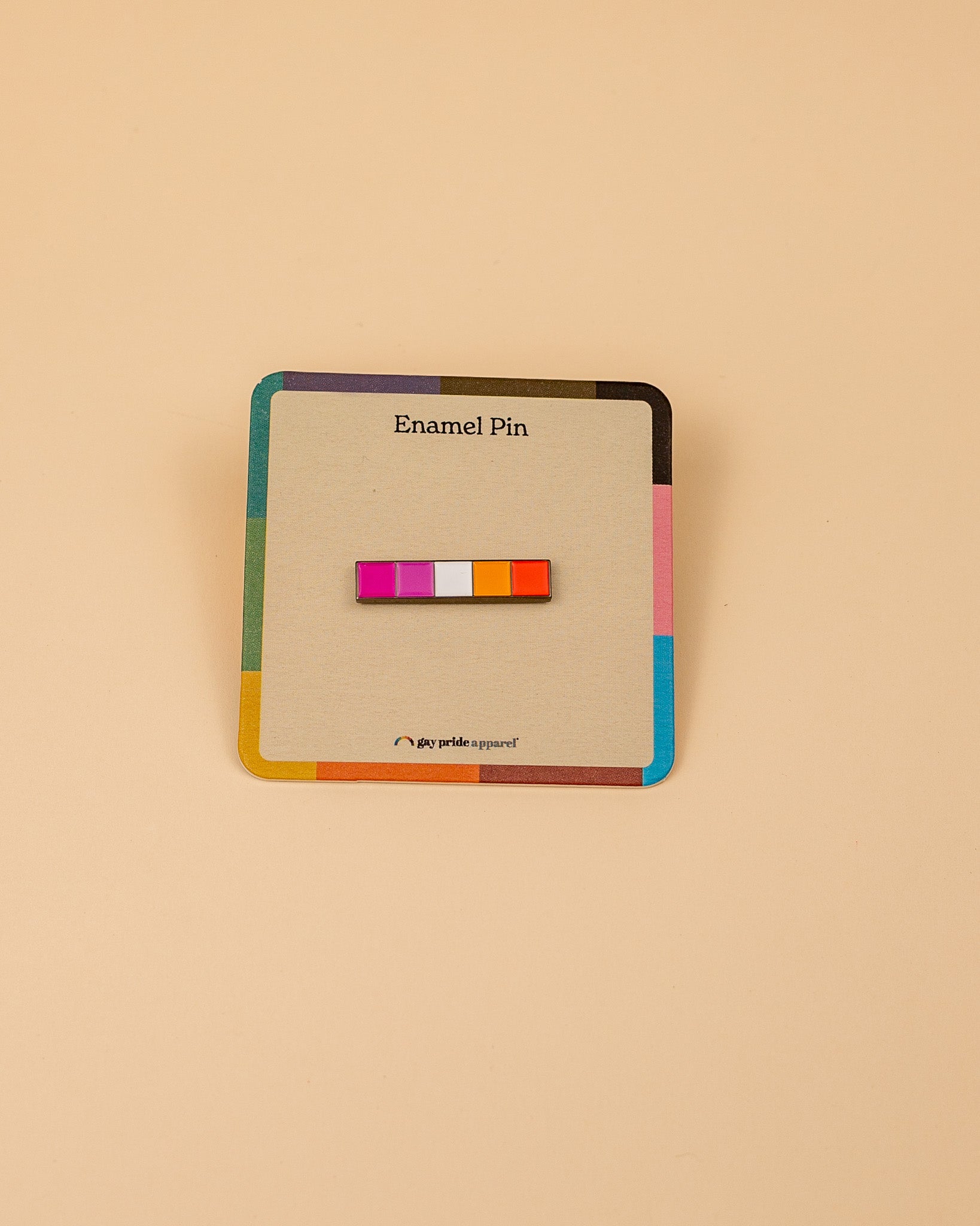 Lesbian Squares Enamel Pin