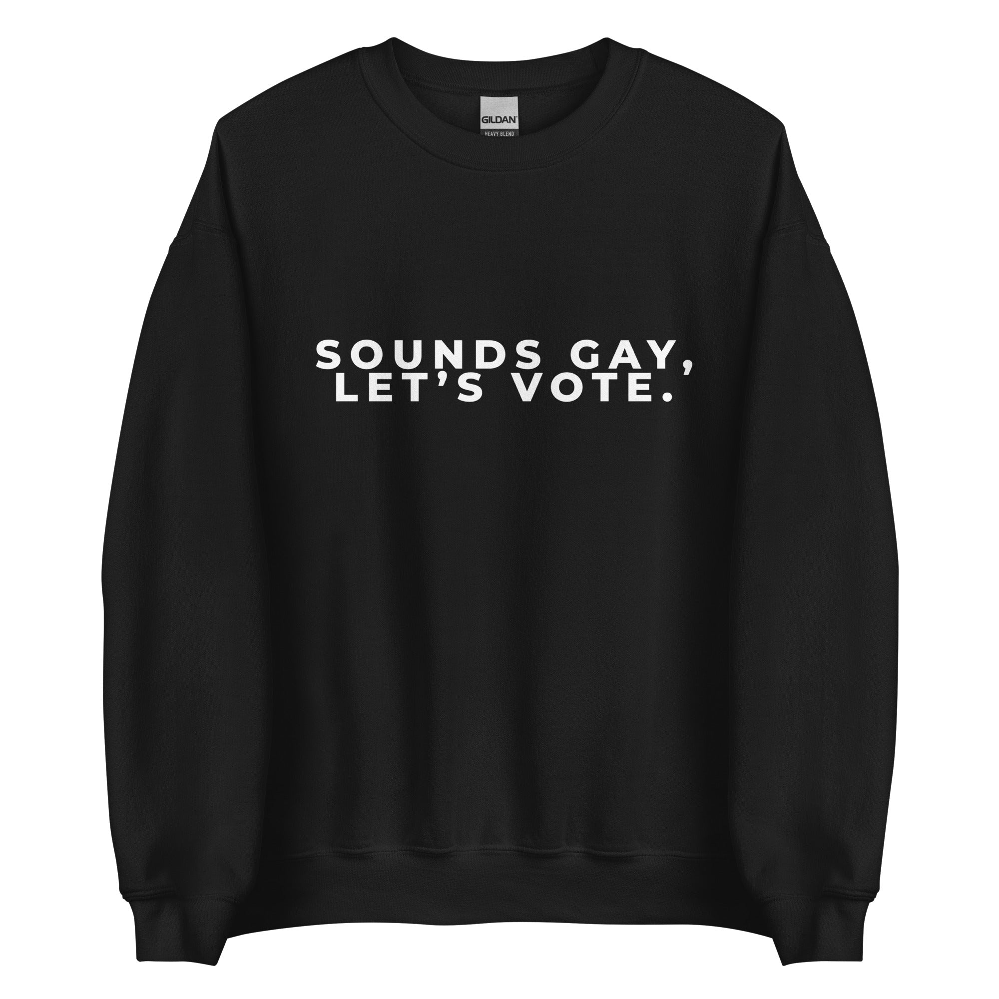 Sudadera unisex Suena gay, vamos a votar