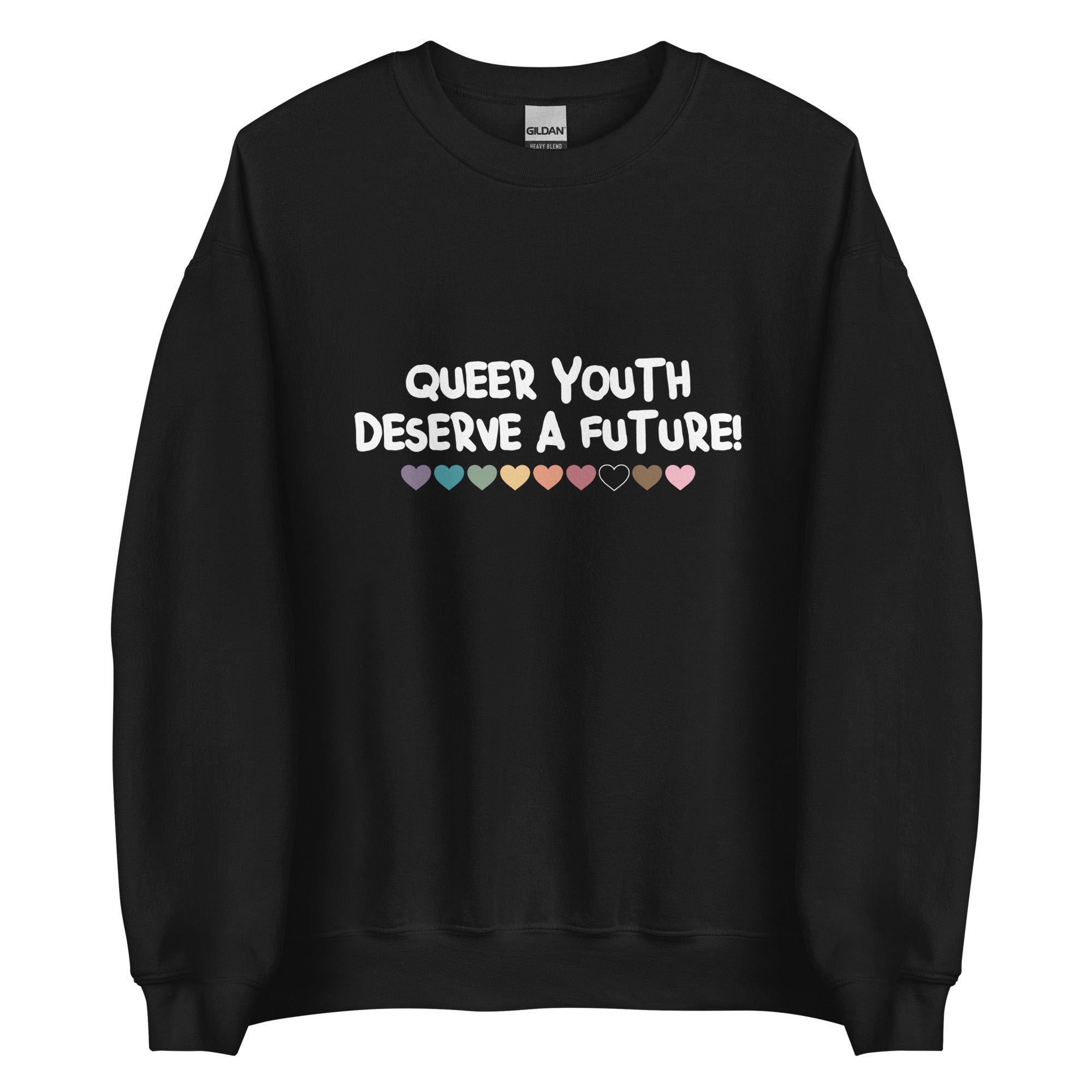 Sudadera unisex "La juventud queer merece un futuro"