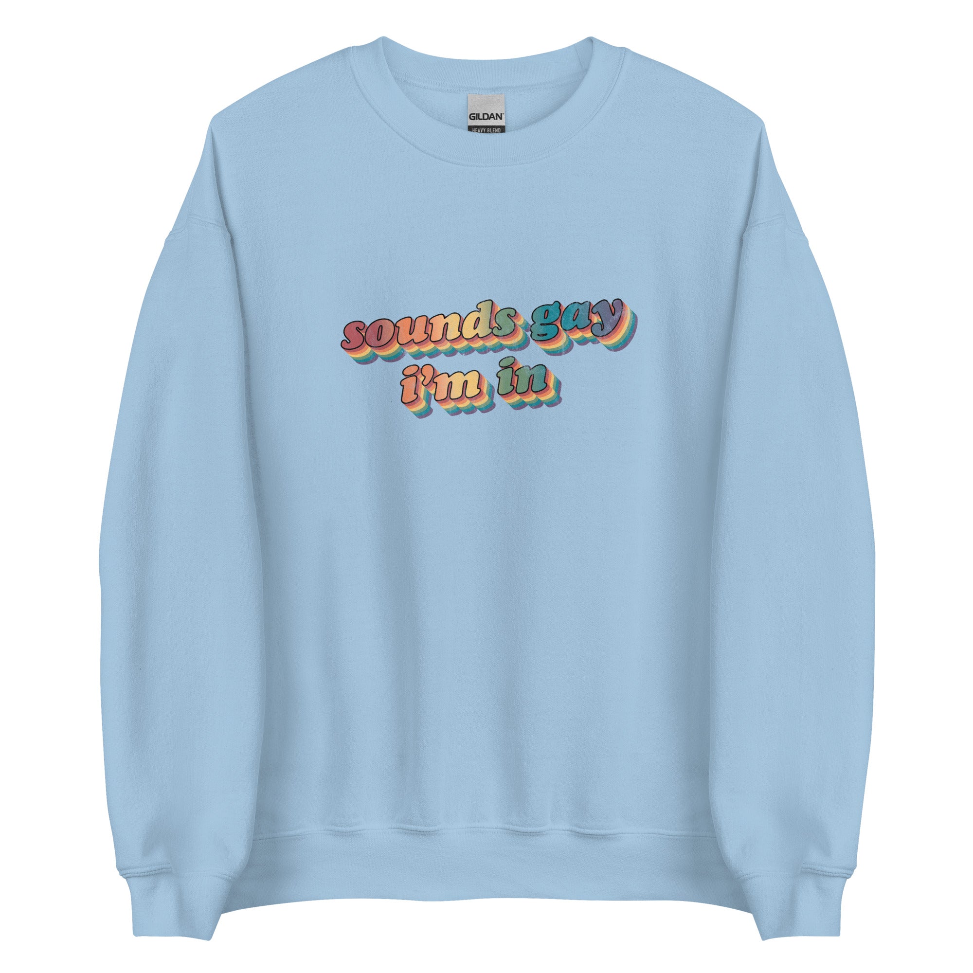 Sudadera unisex con sonido retro gay