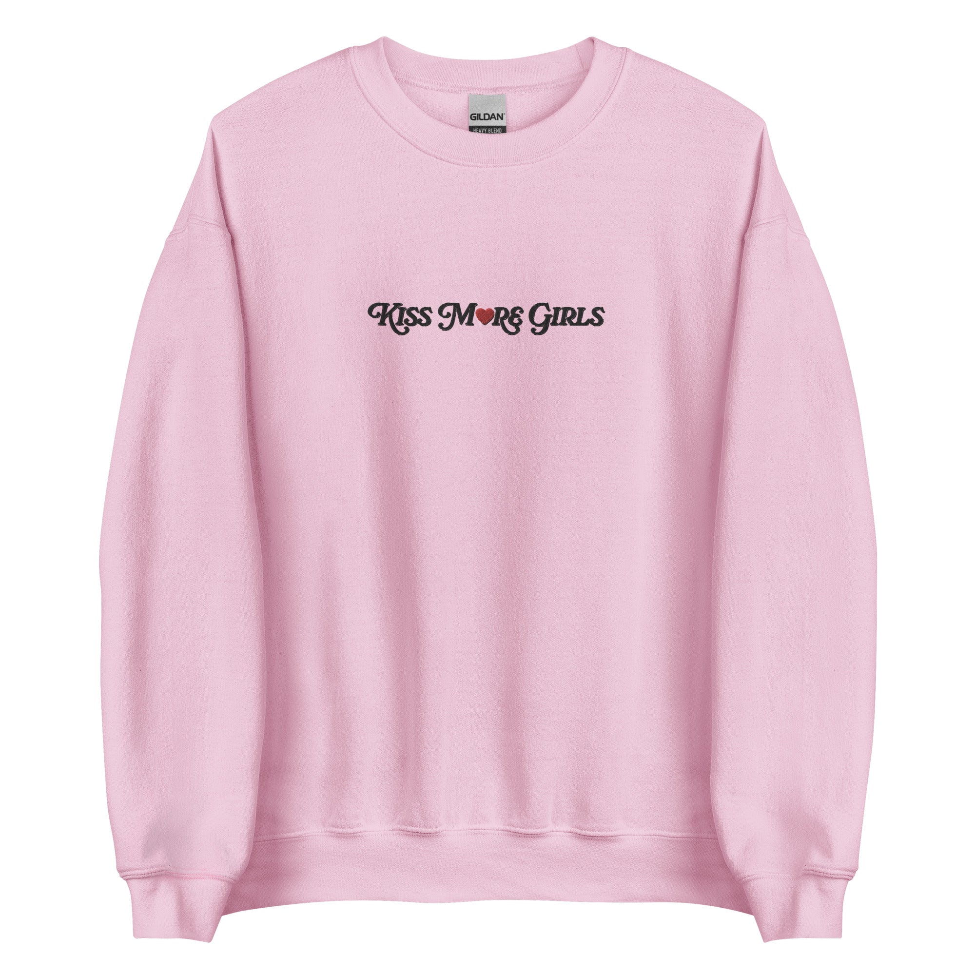 Sudadera unisex bordada Kiss More Girls