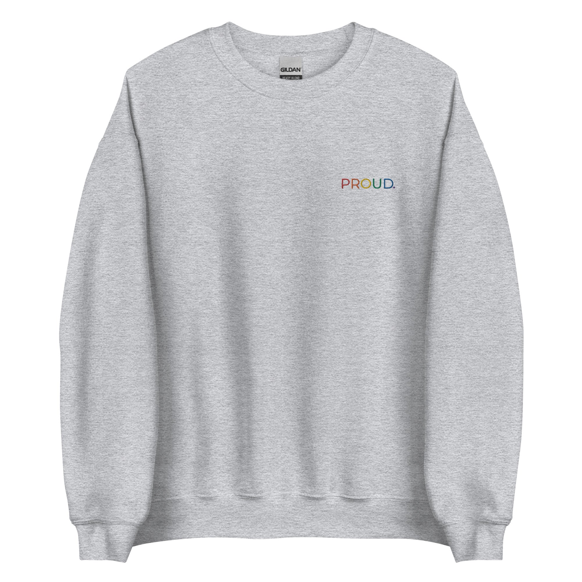 Sudadera unisex bordada orgullosa
