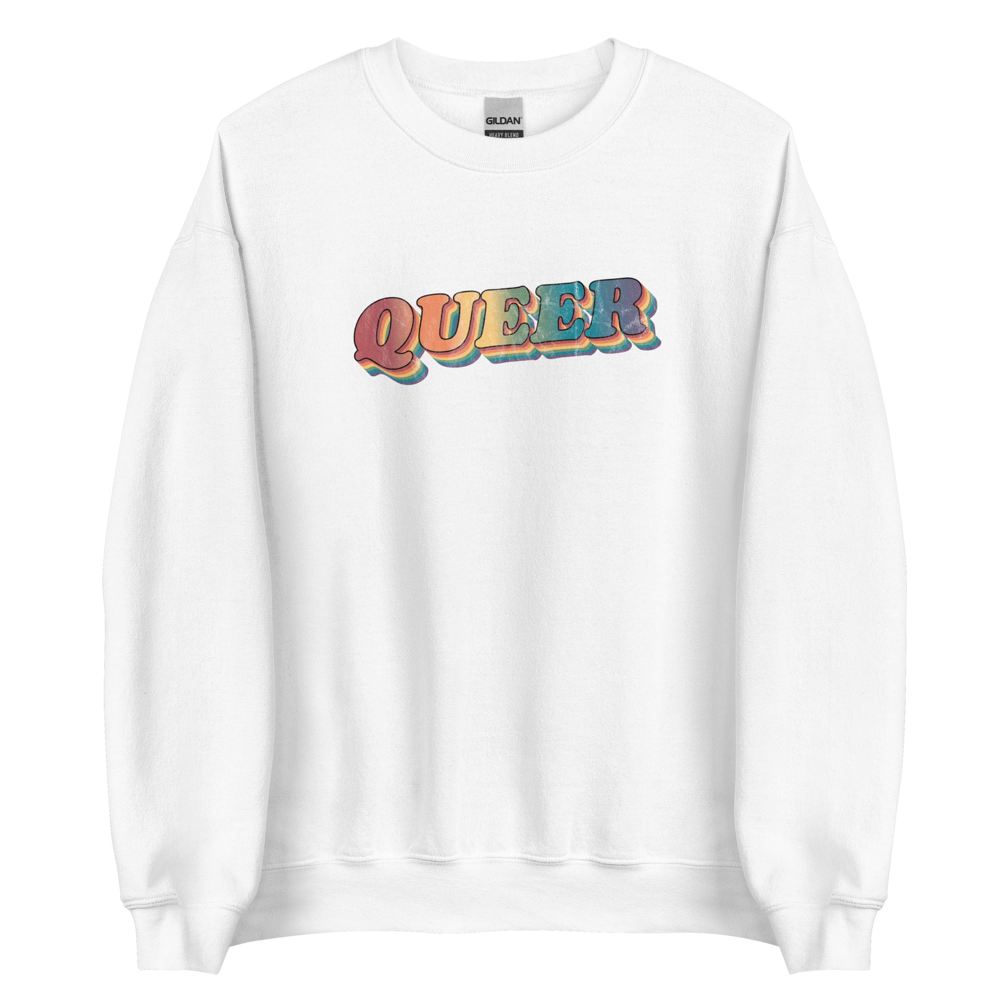 Sudadera unisex retro queer