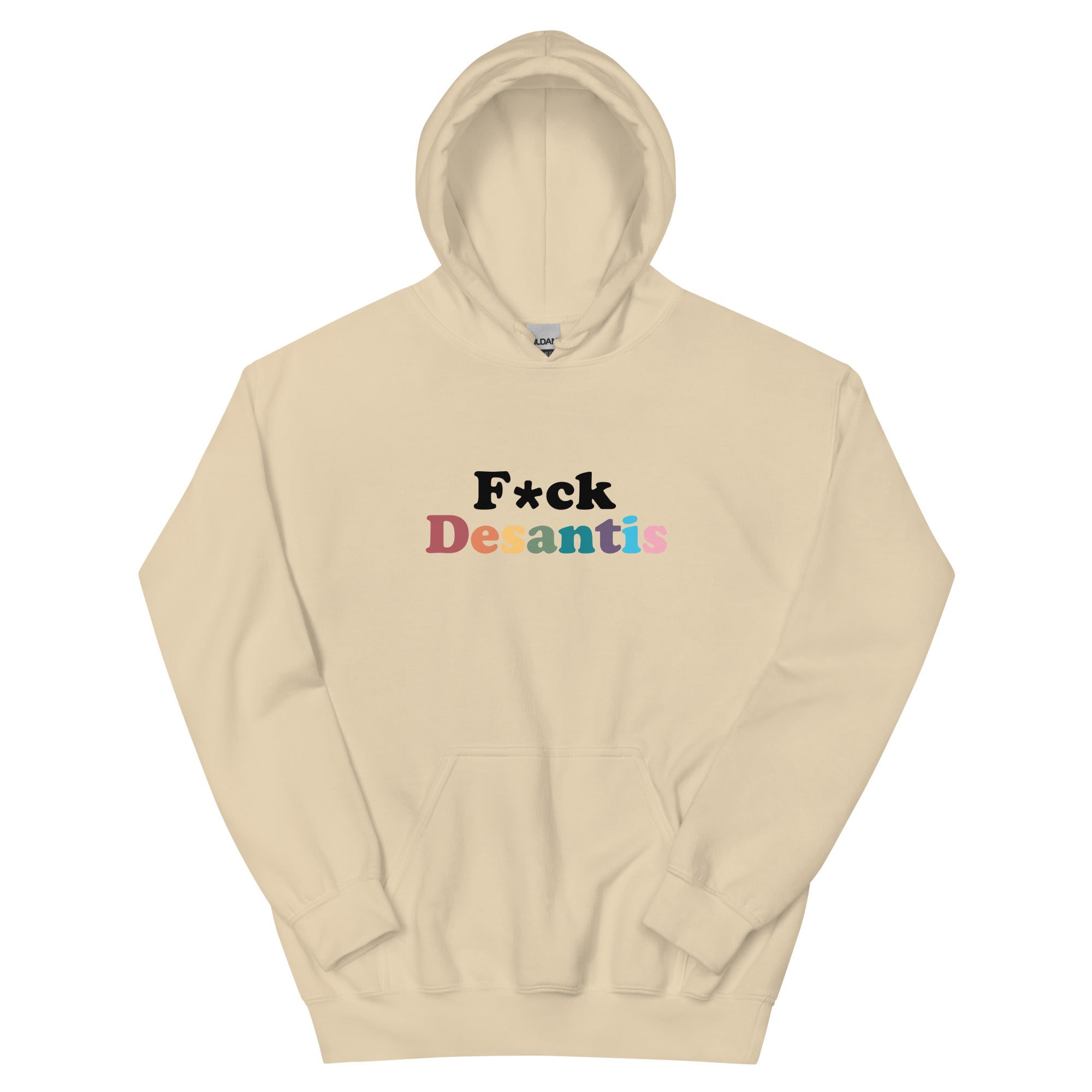 Sudadera unisex con capucha F*ck DeSantis