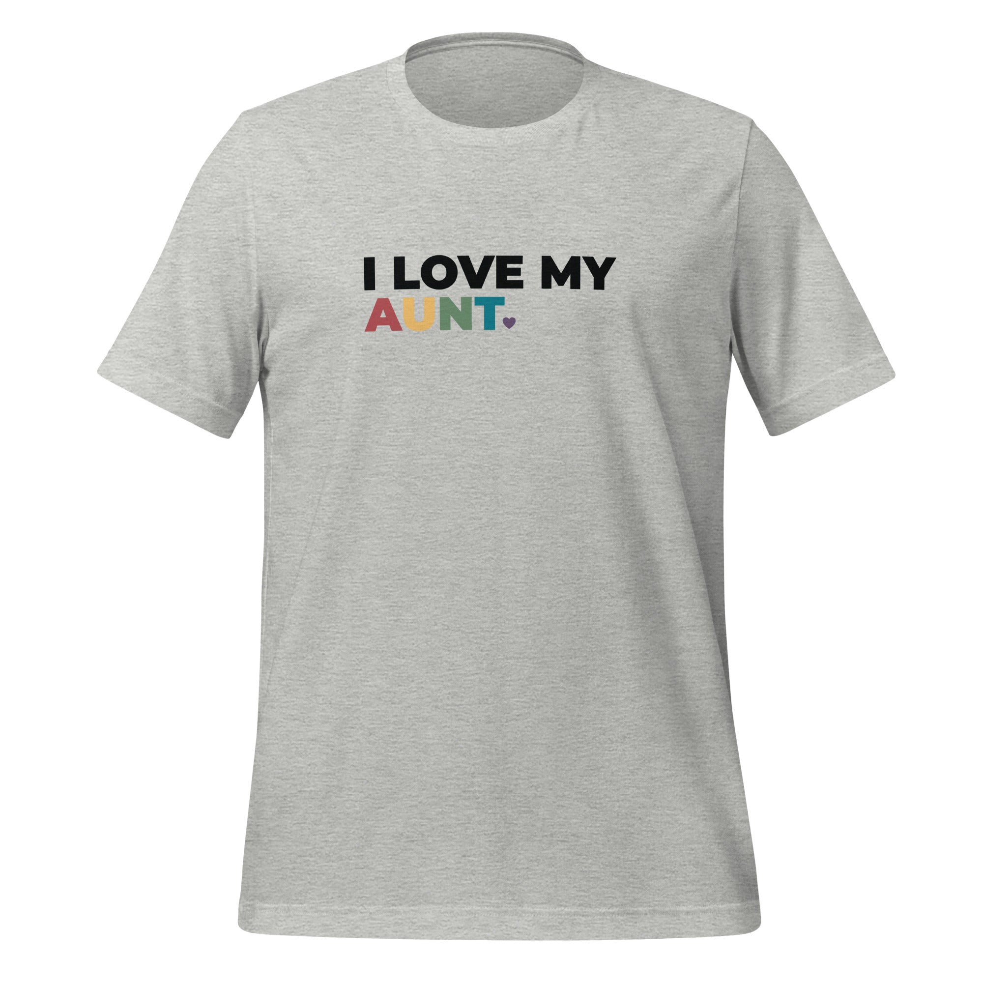 Camiseta unisex "Amo a mi tía"