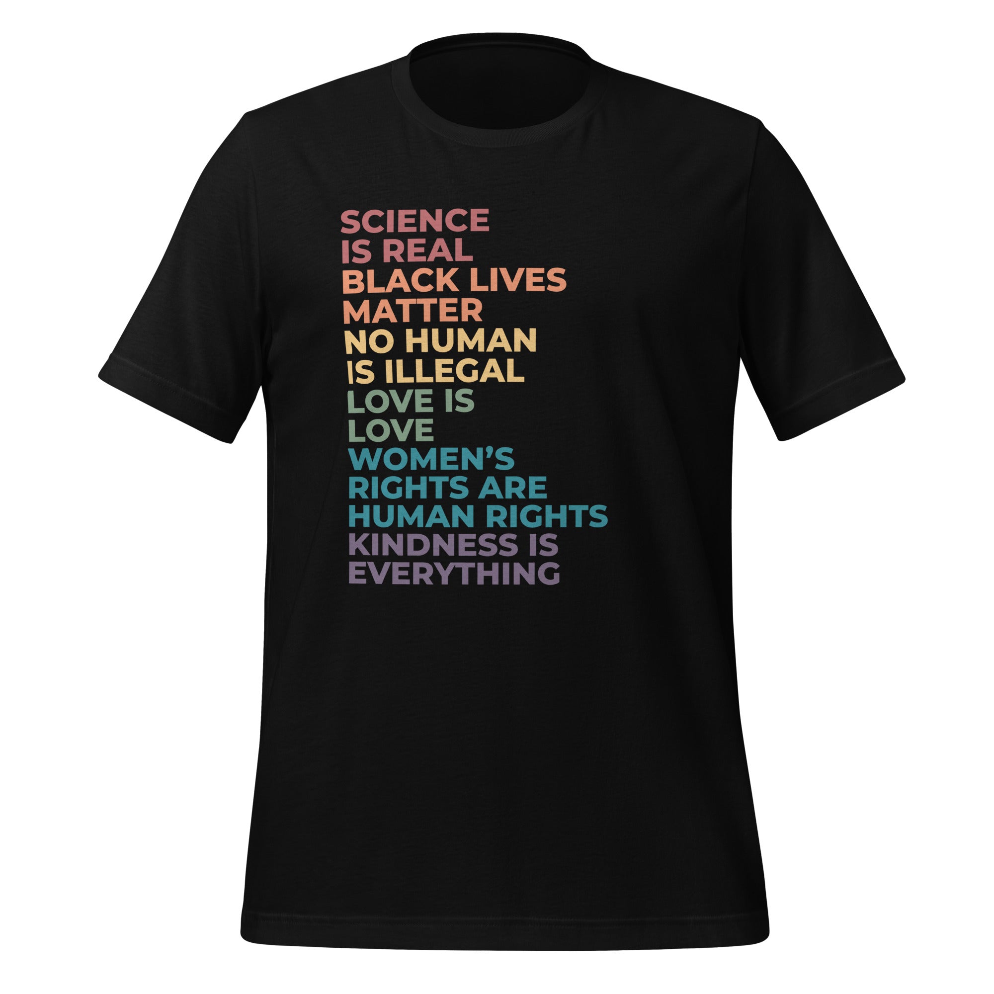 Camiseta unisex La ciencia es real