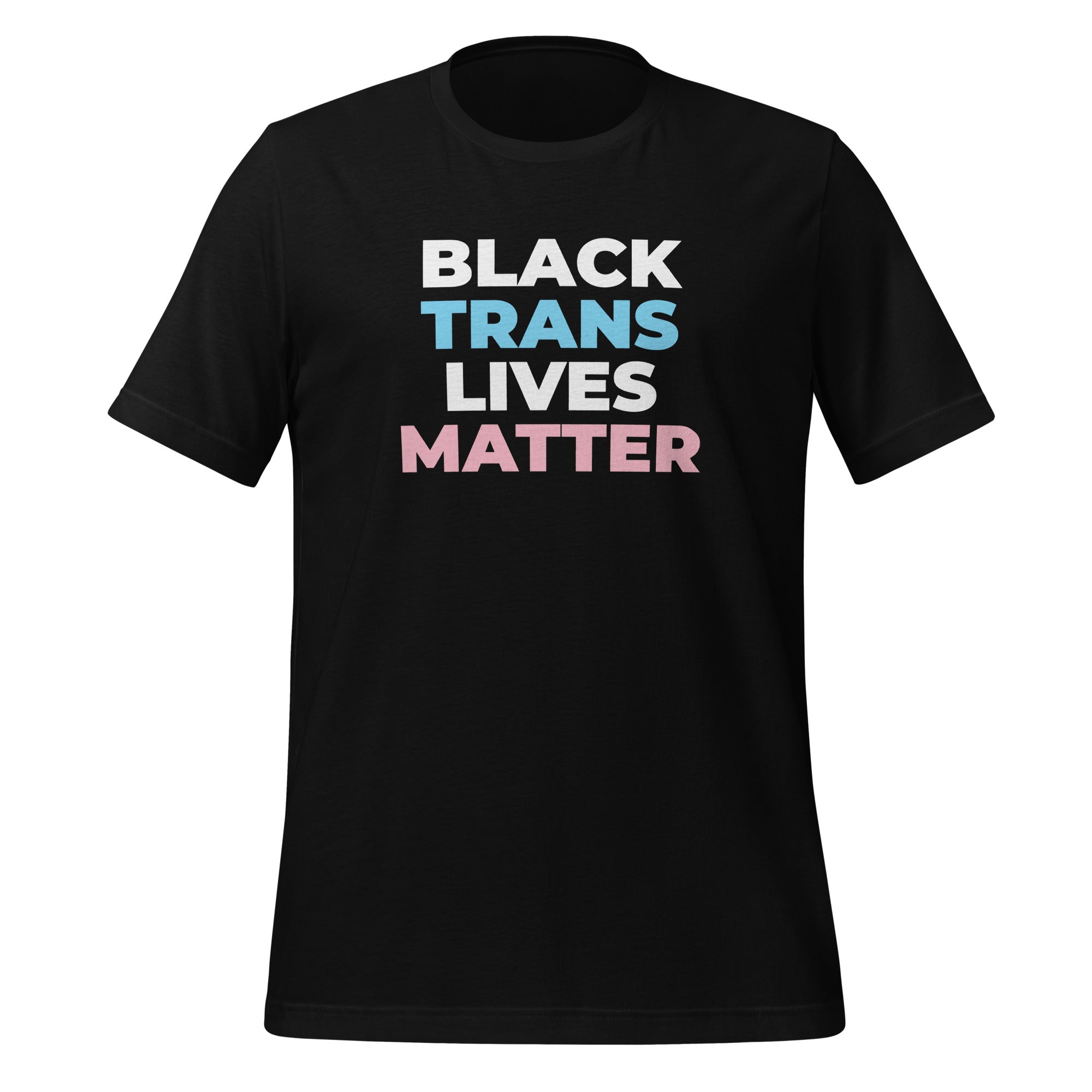 Camiseta unisex Black Trans Lives Matter