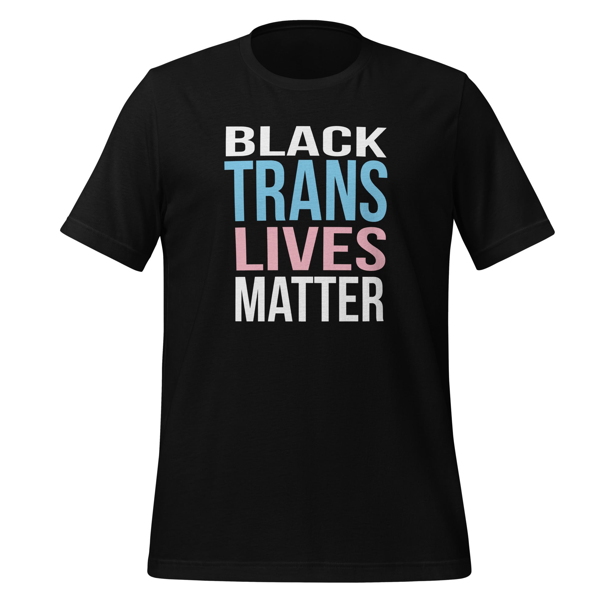Camiseta unisex Black Trans Lives Matter