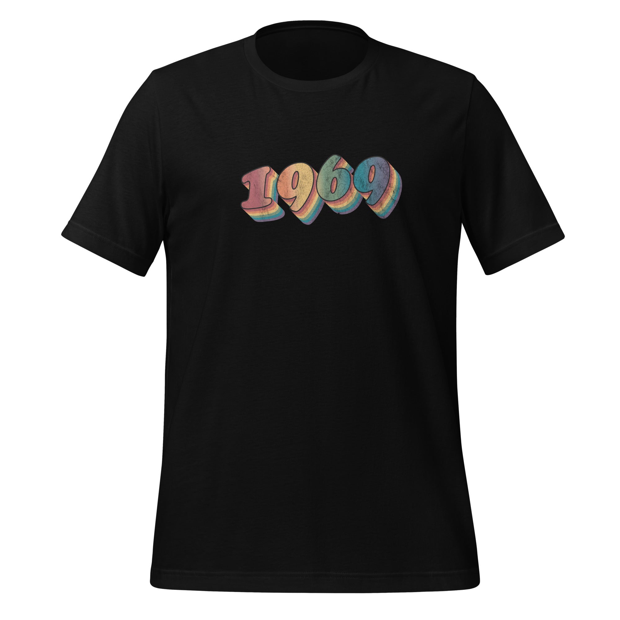 Camiseta unisex retro de 1969
